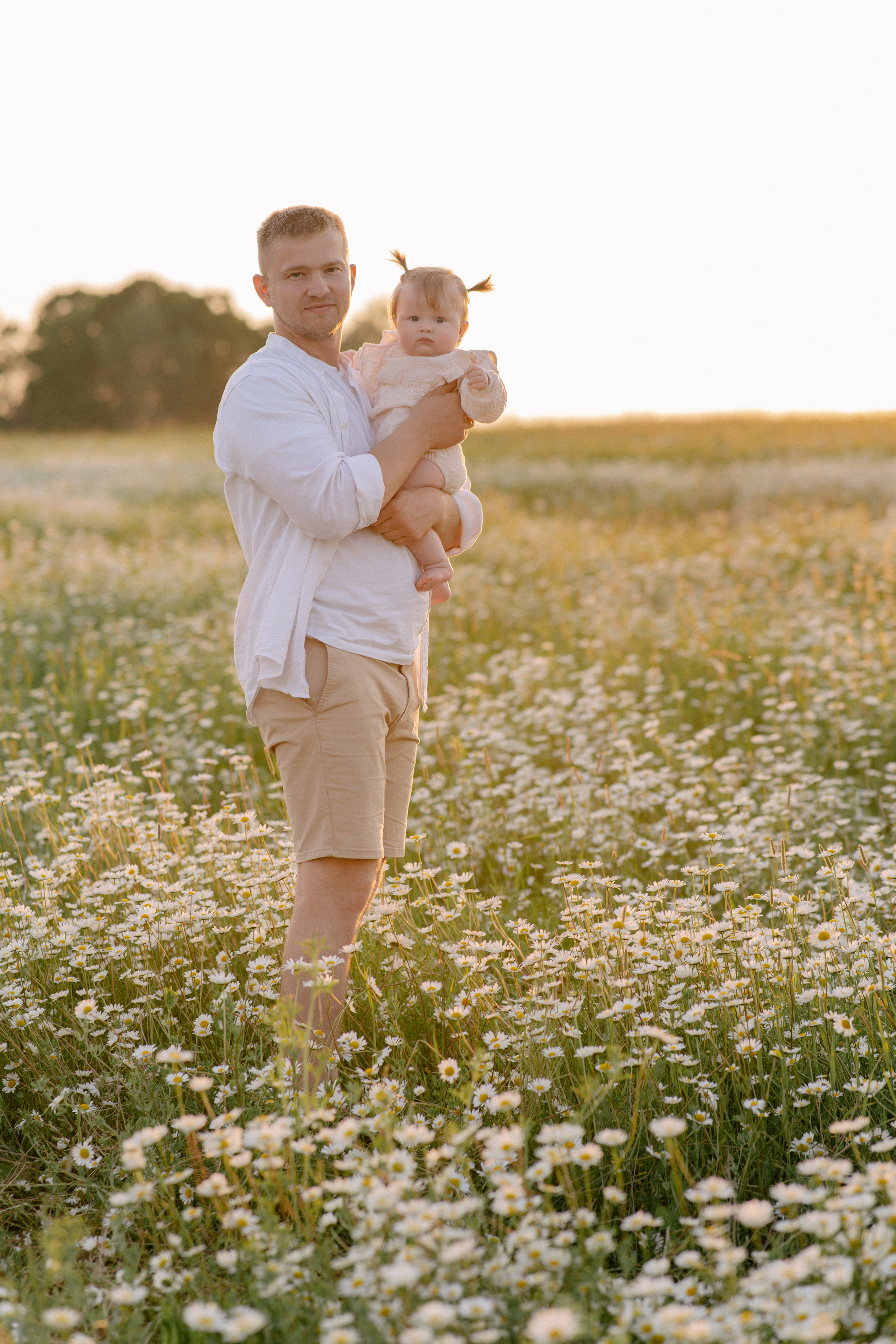 Любовь в ромашковом поле. Семейный и свадебный фотограф в Красногорске Анастасия Тихонова