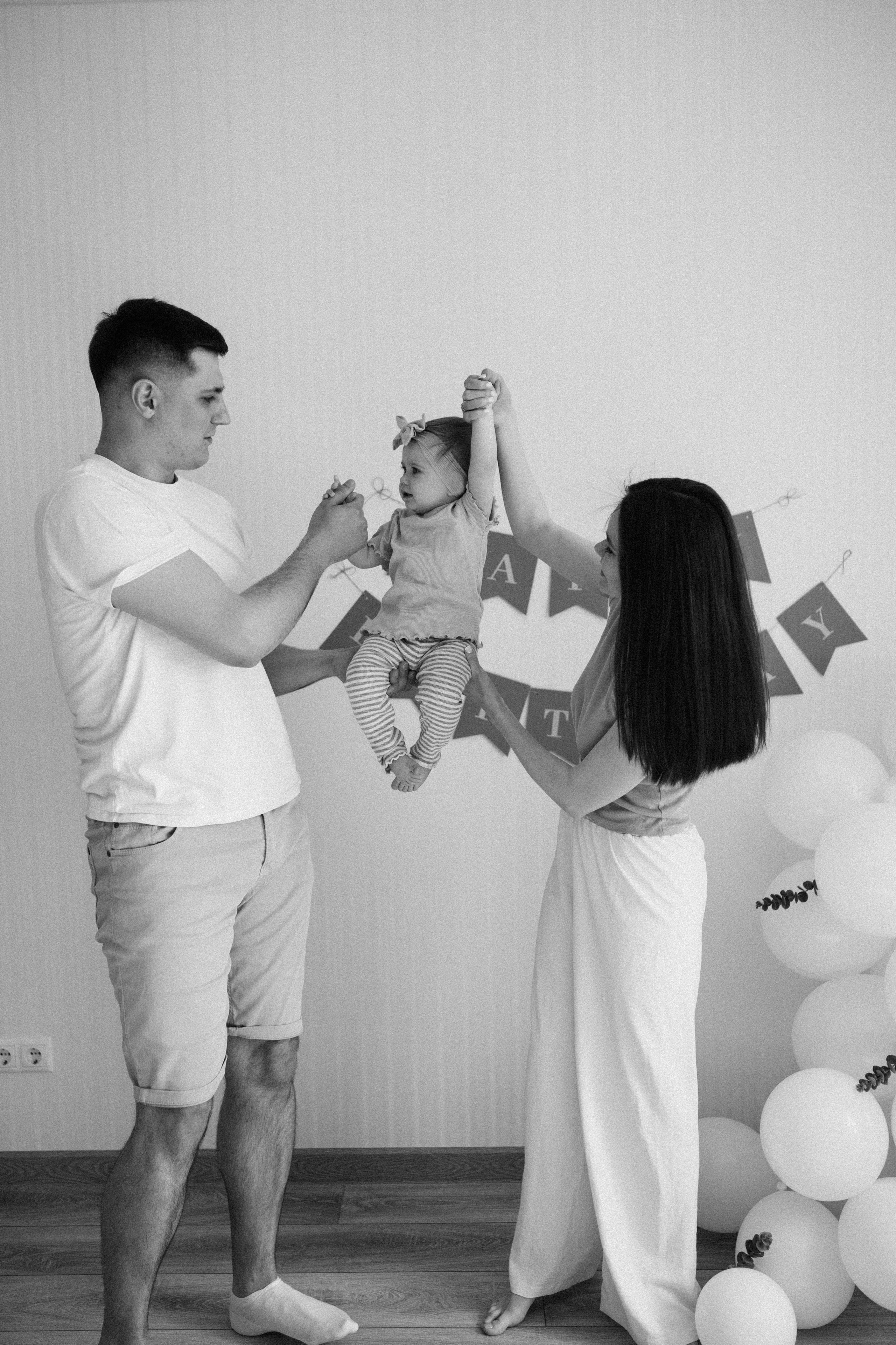 Полине годик. Семейный и свадебный фотограф в Красногорске Анастасия Тихонова