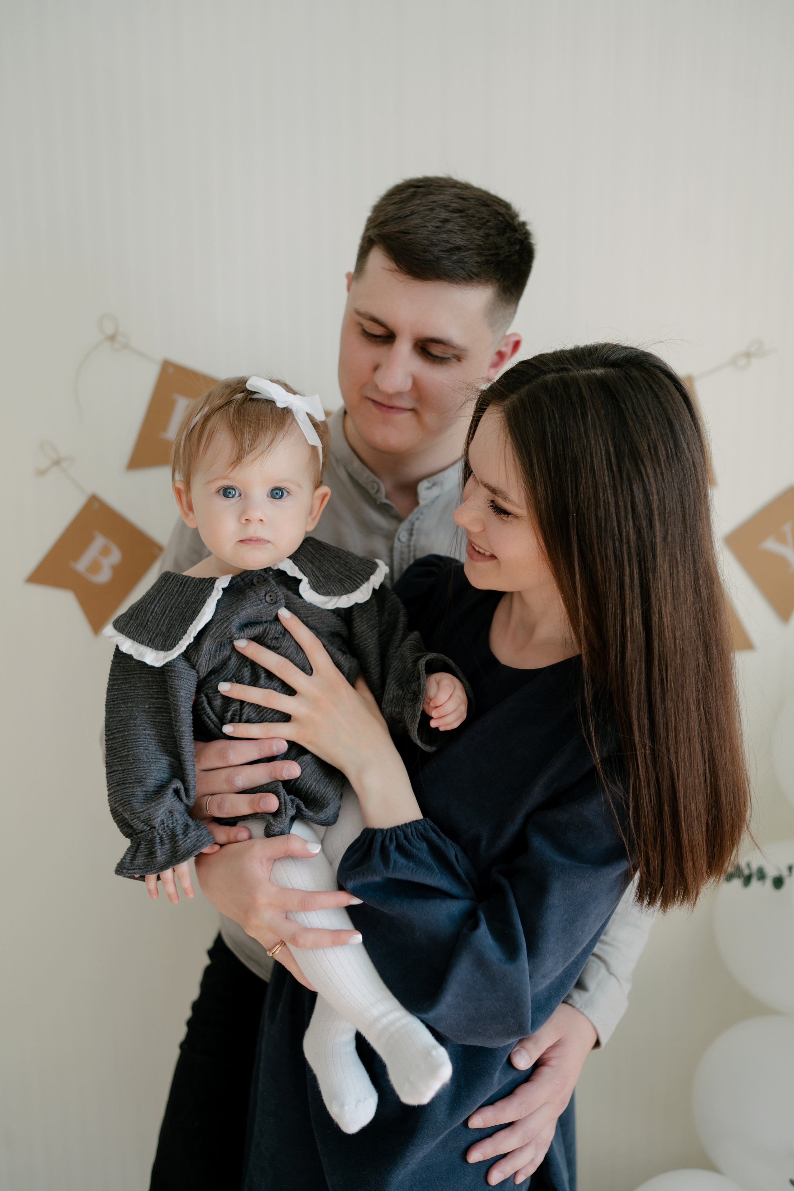 Полине годик. Семейный и свадебный фотограф в Красногорске Анастасия Тихонова