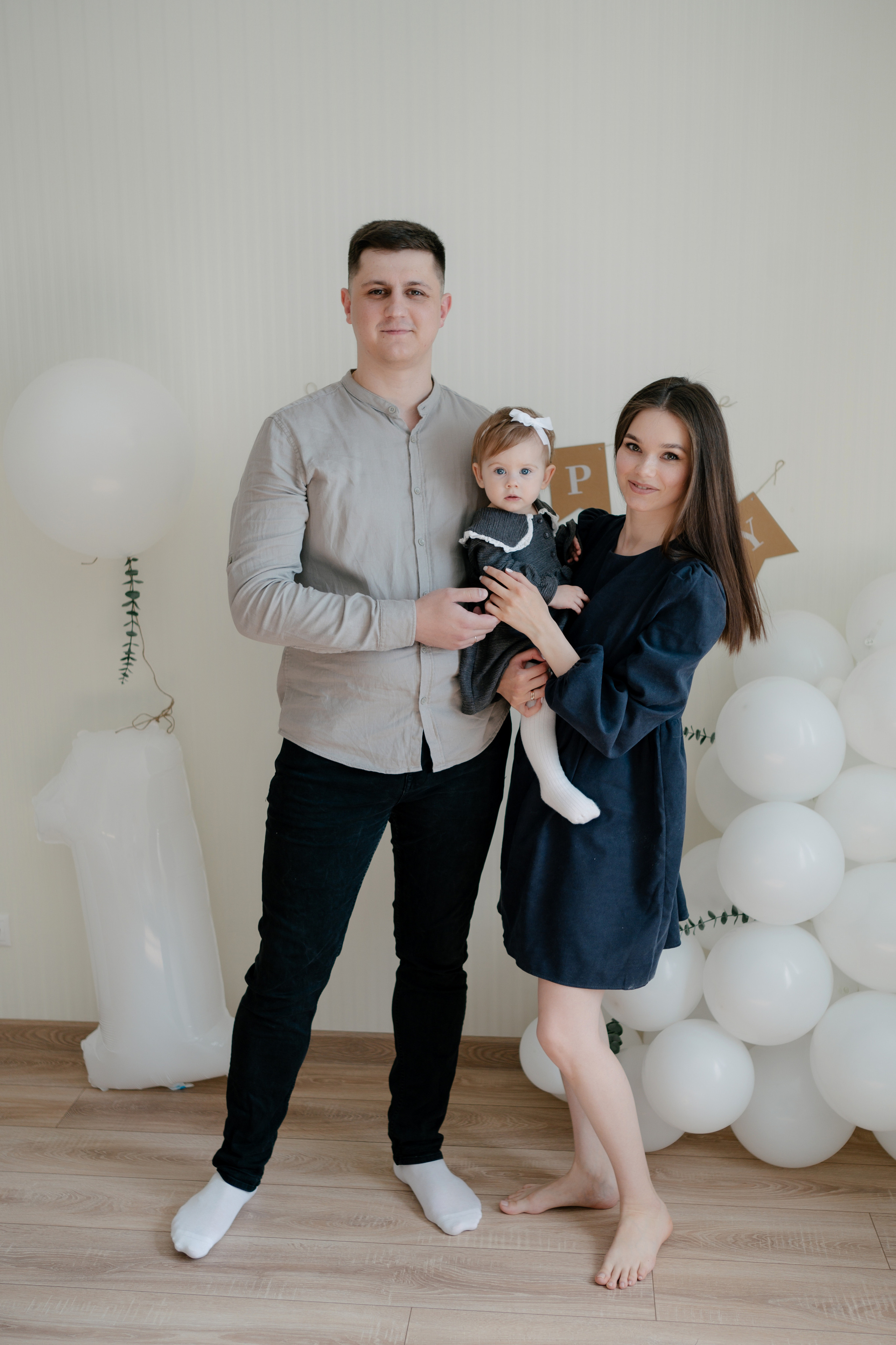 Полине годик. Семейный и свадебный фотограф в Красногорске Анастасия Тихонова