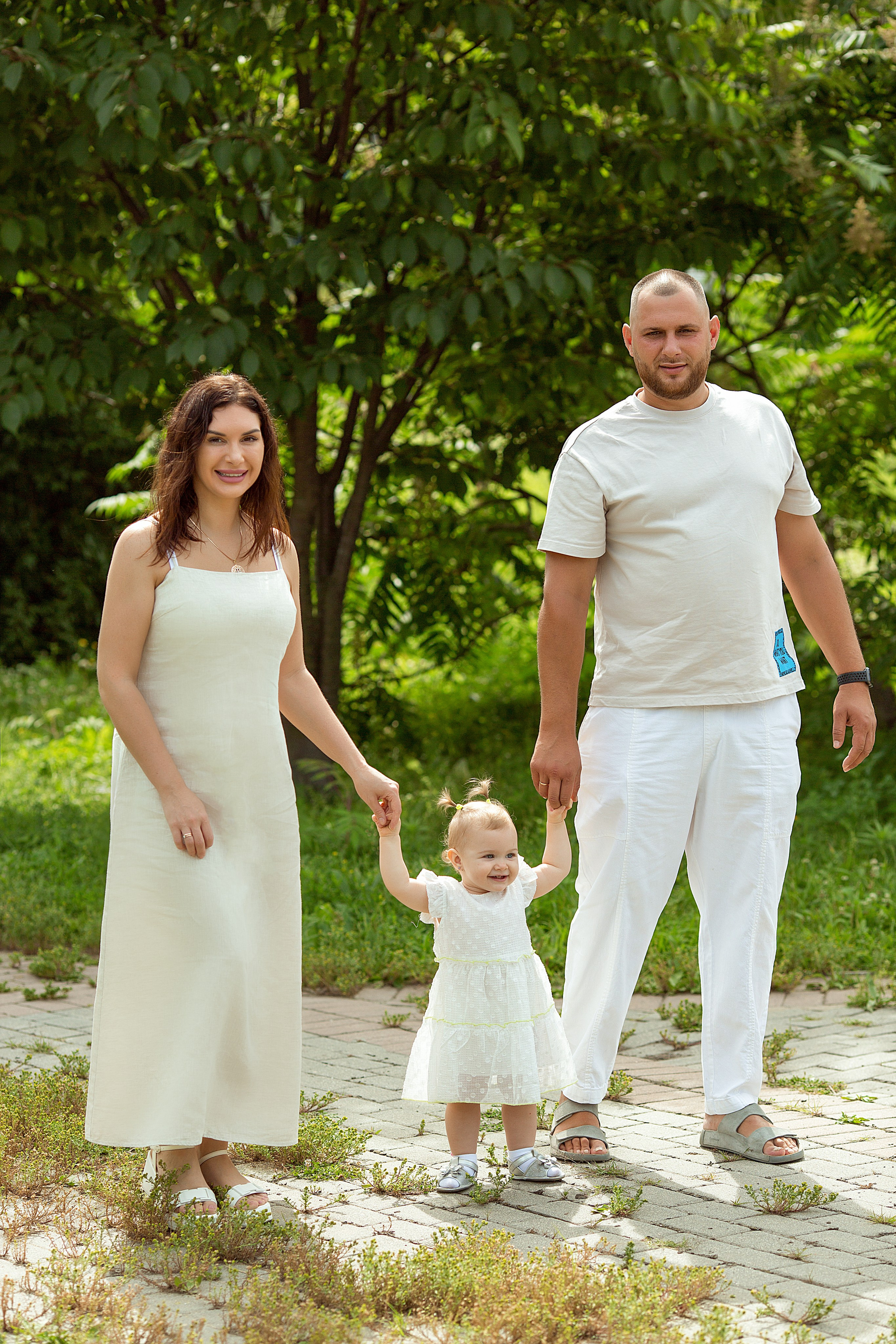 Алексей с Таней и дочки. Людмила Далидович топовый семейный фотограф Находка/Владивосток