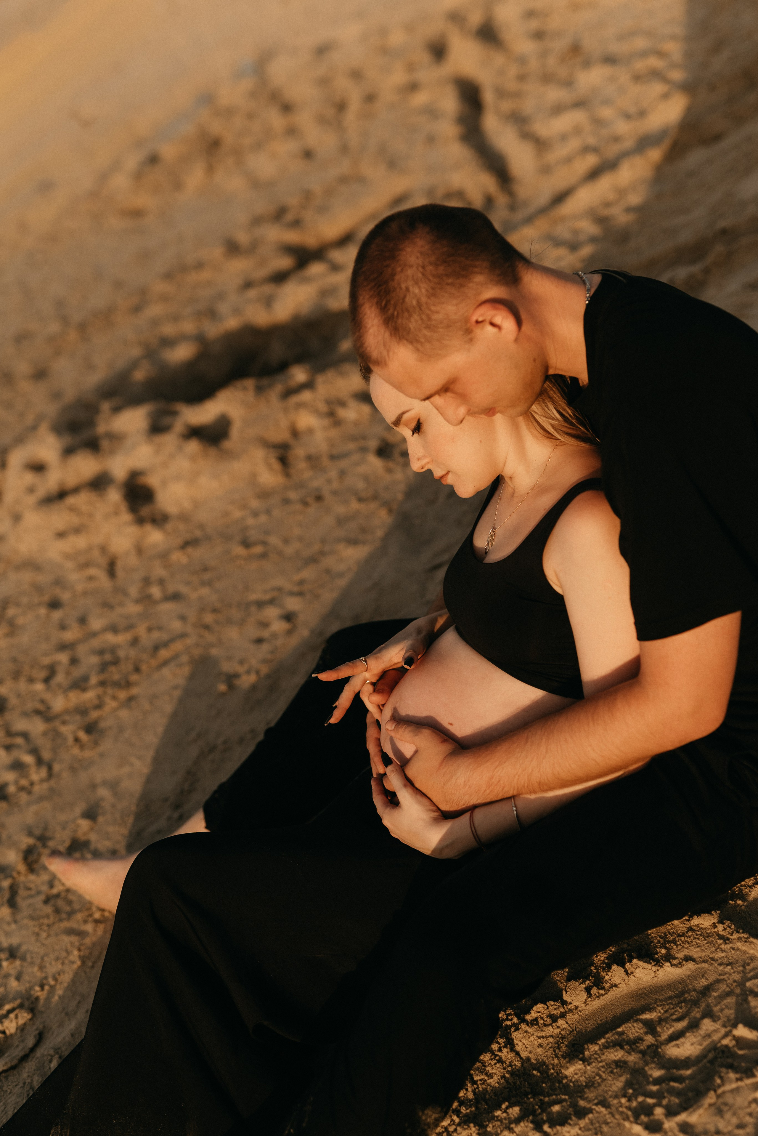 Asya & Denis: Pregnancy. Family photographer in Israel | Alesya Superfin