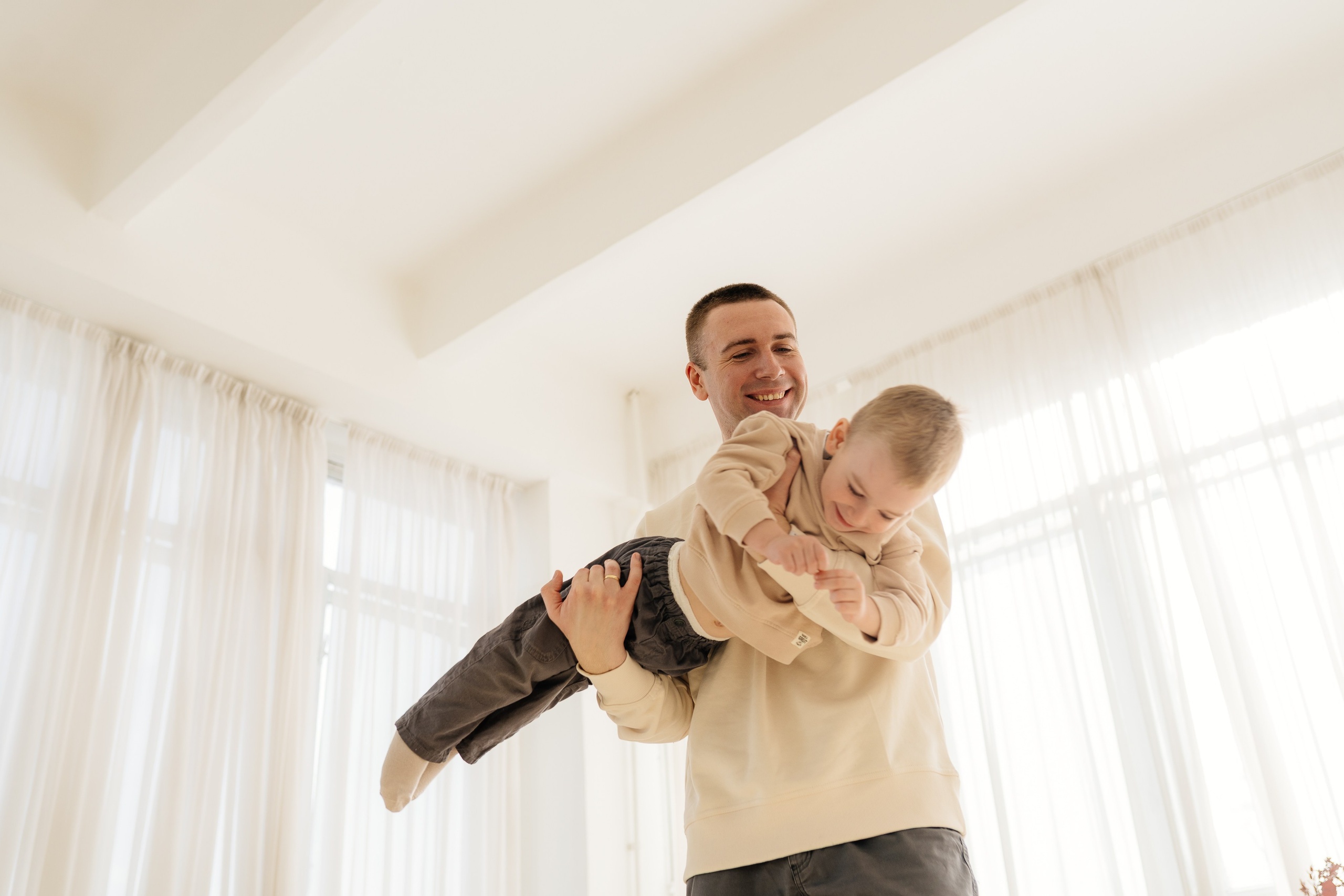 Ольга, Дмитрий и Ваня. Свадебный фотограф в Москве Анна Полушина