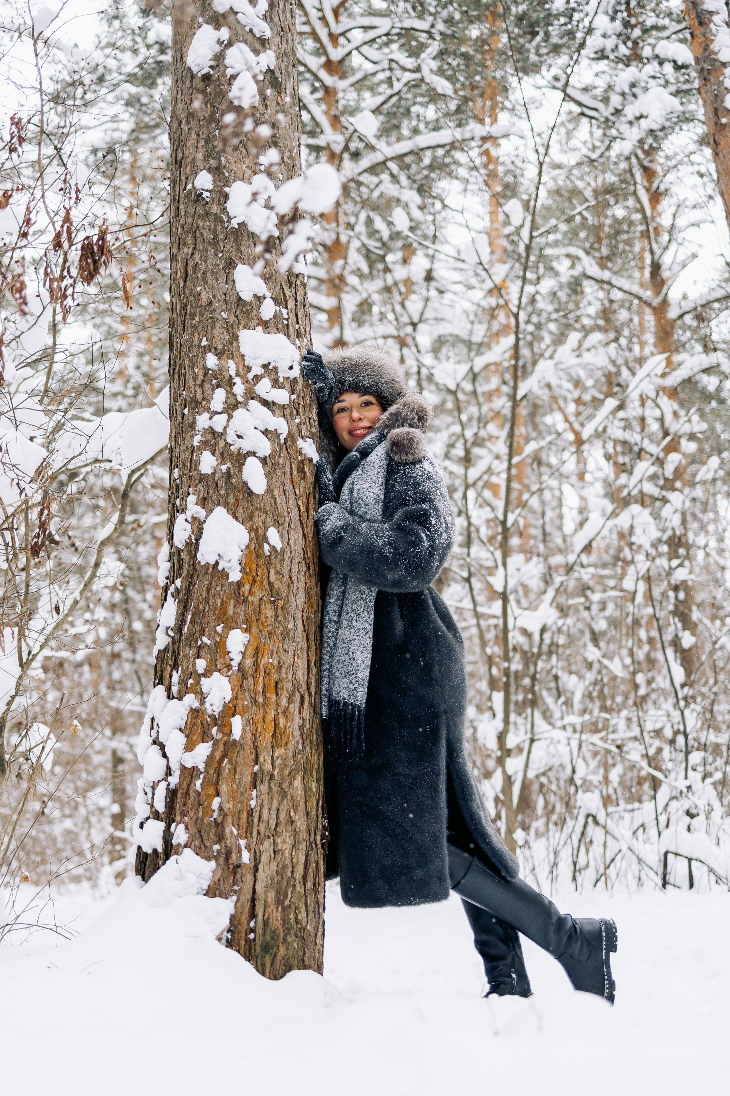 Женский портрет в лесу. Семейный Фотограф в Москве Евгения Симоненко