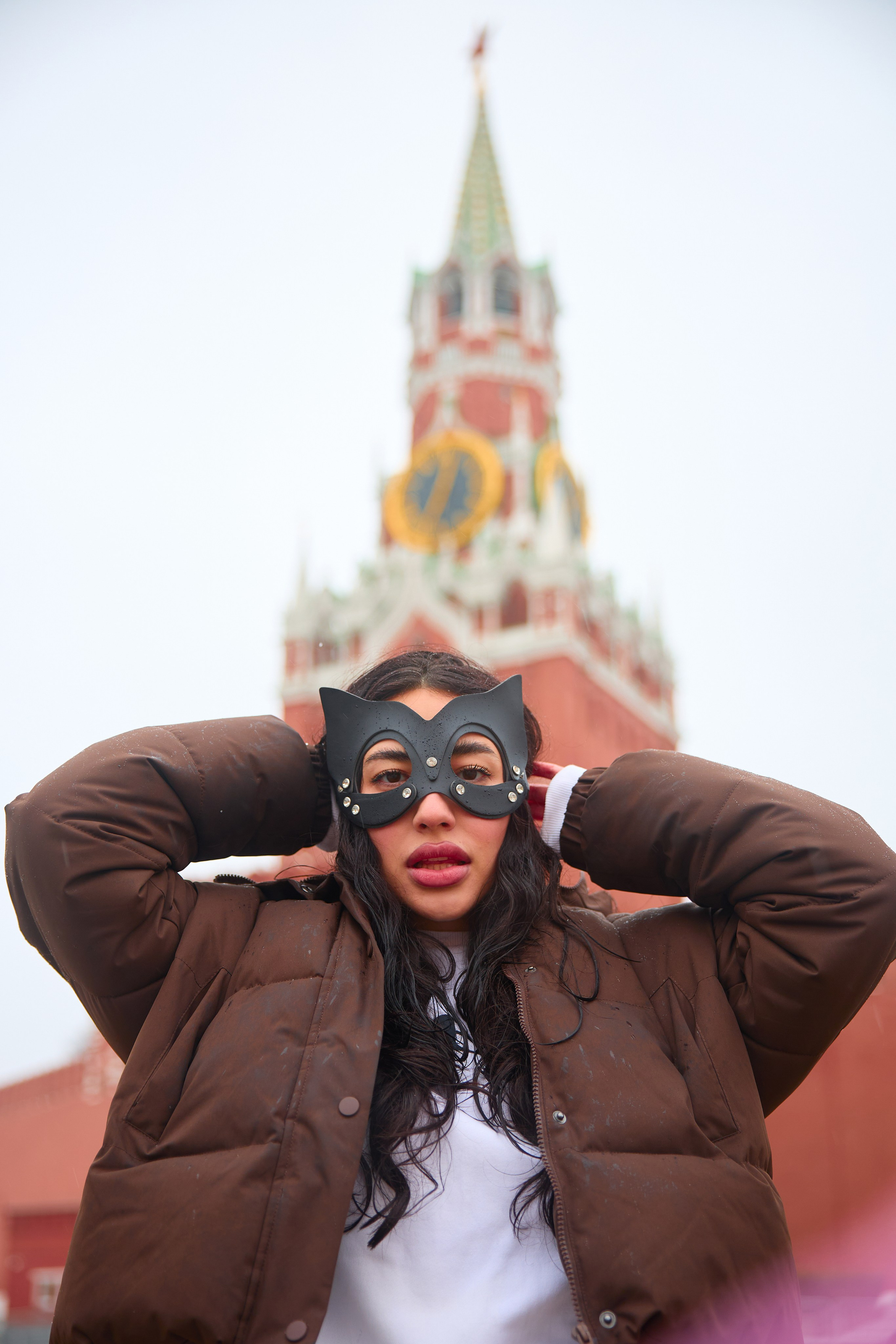 Зимняя уличная фотоессия. Фотограф Москва Карпова Евгения