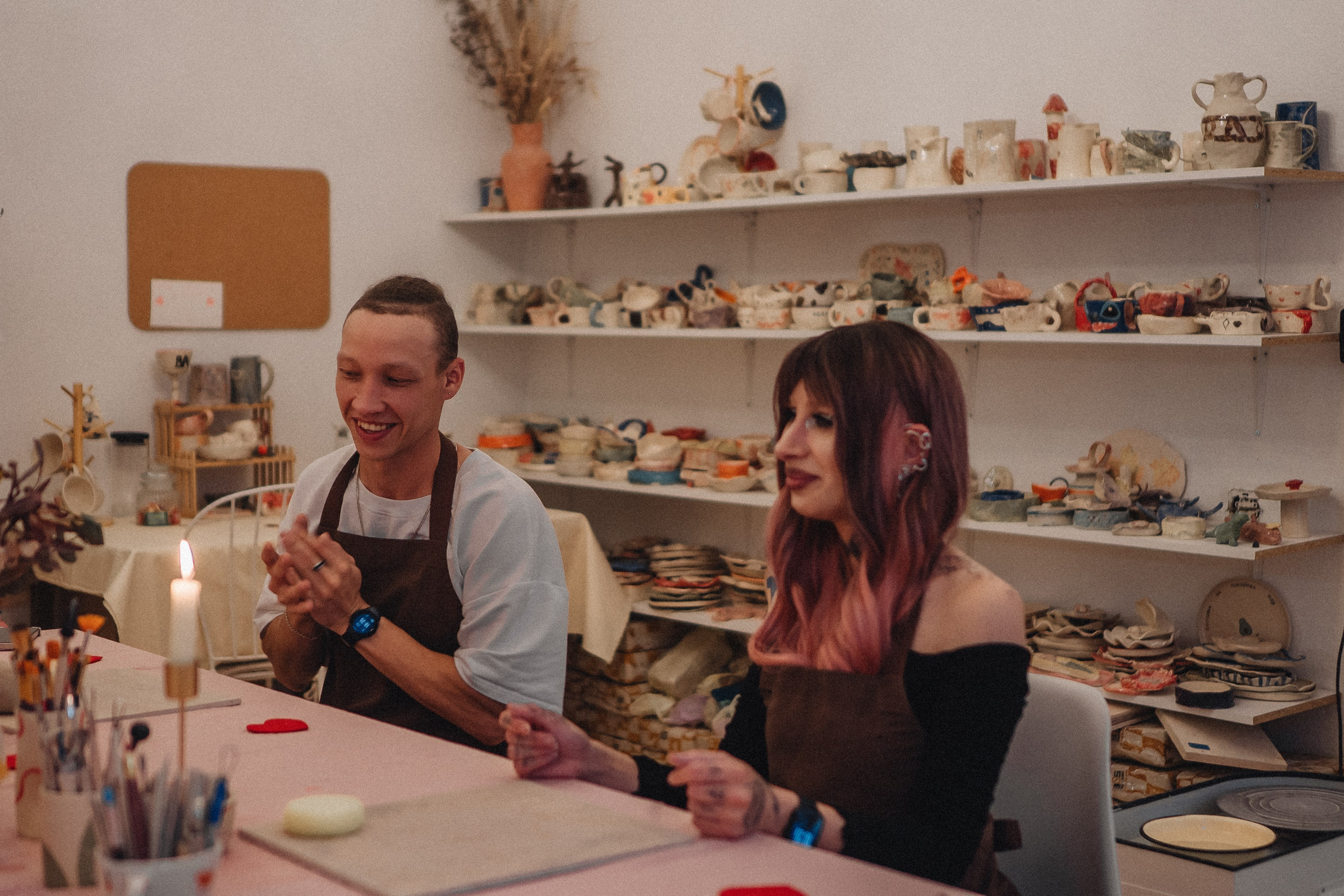 СВИДАНИЕ В ГОНЧАРНОЙ МАСТЕРСКОЙ. Профессиональный фотограф, Санкт-Петербург — Виктория Богомолова