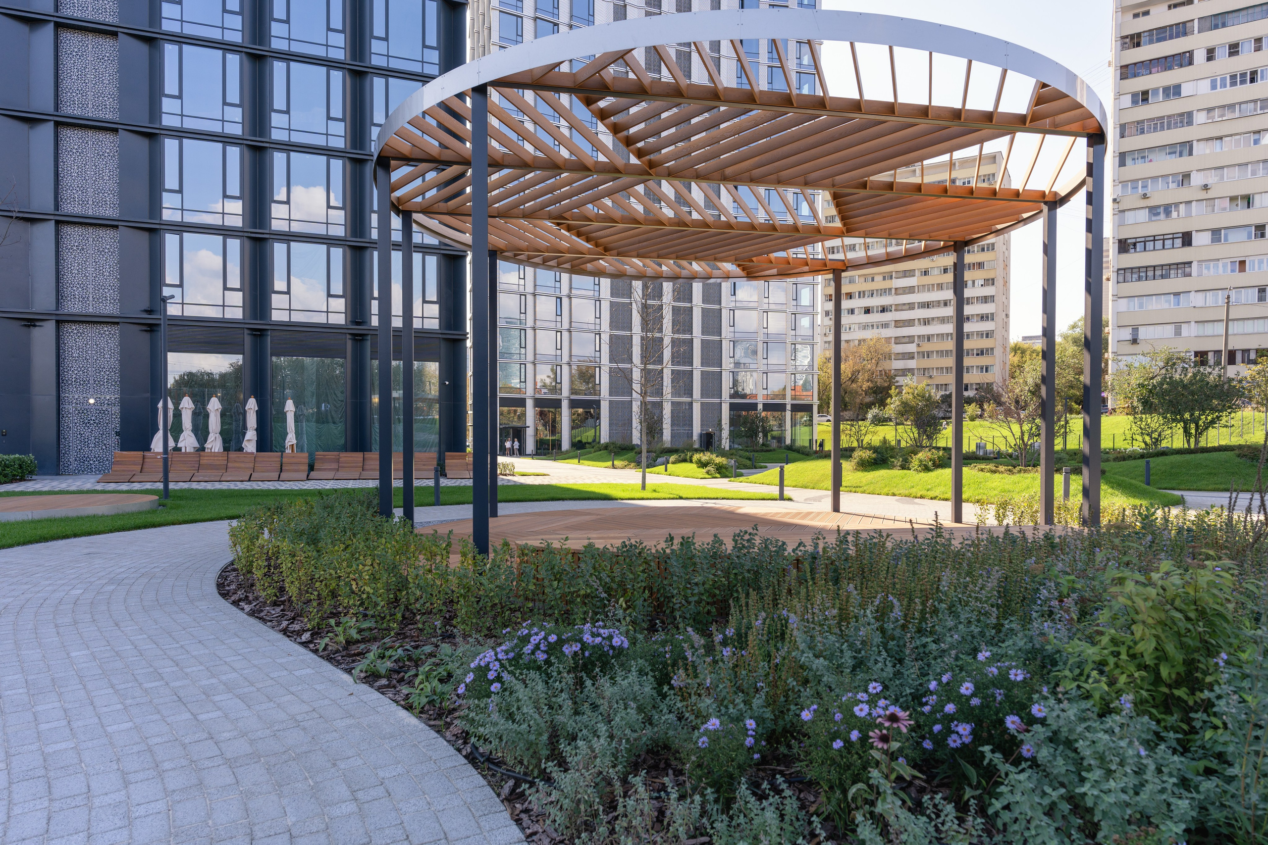 Фотосъемка фасадов зданий и прилегающей территории. Интерьерный и архитектурный фотограф в Москве Панова Ольга