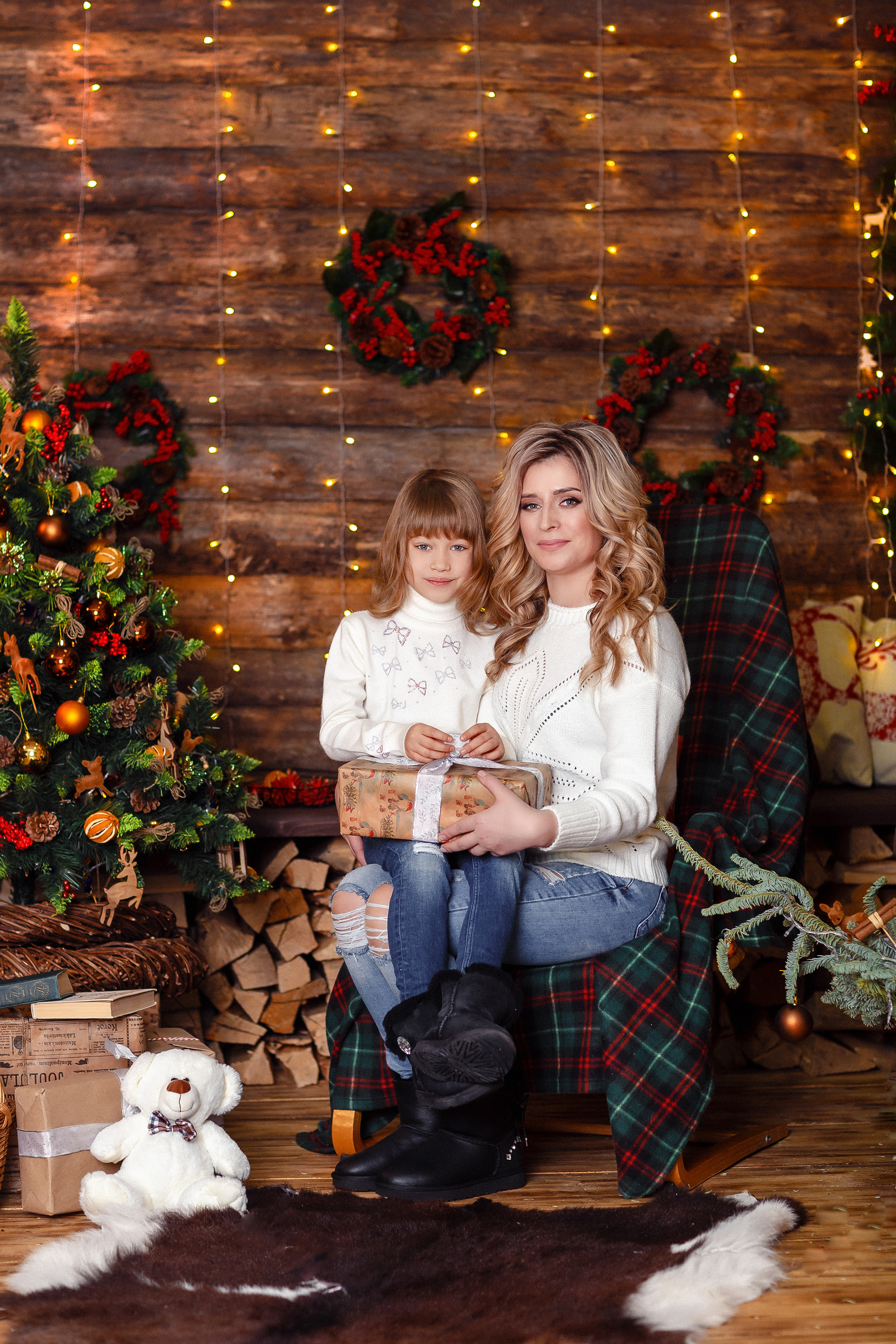 Новогодние фотопроекты