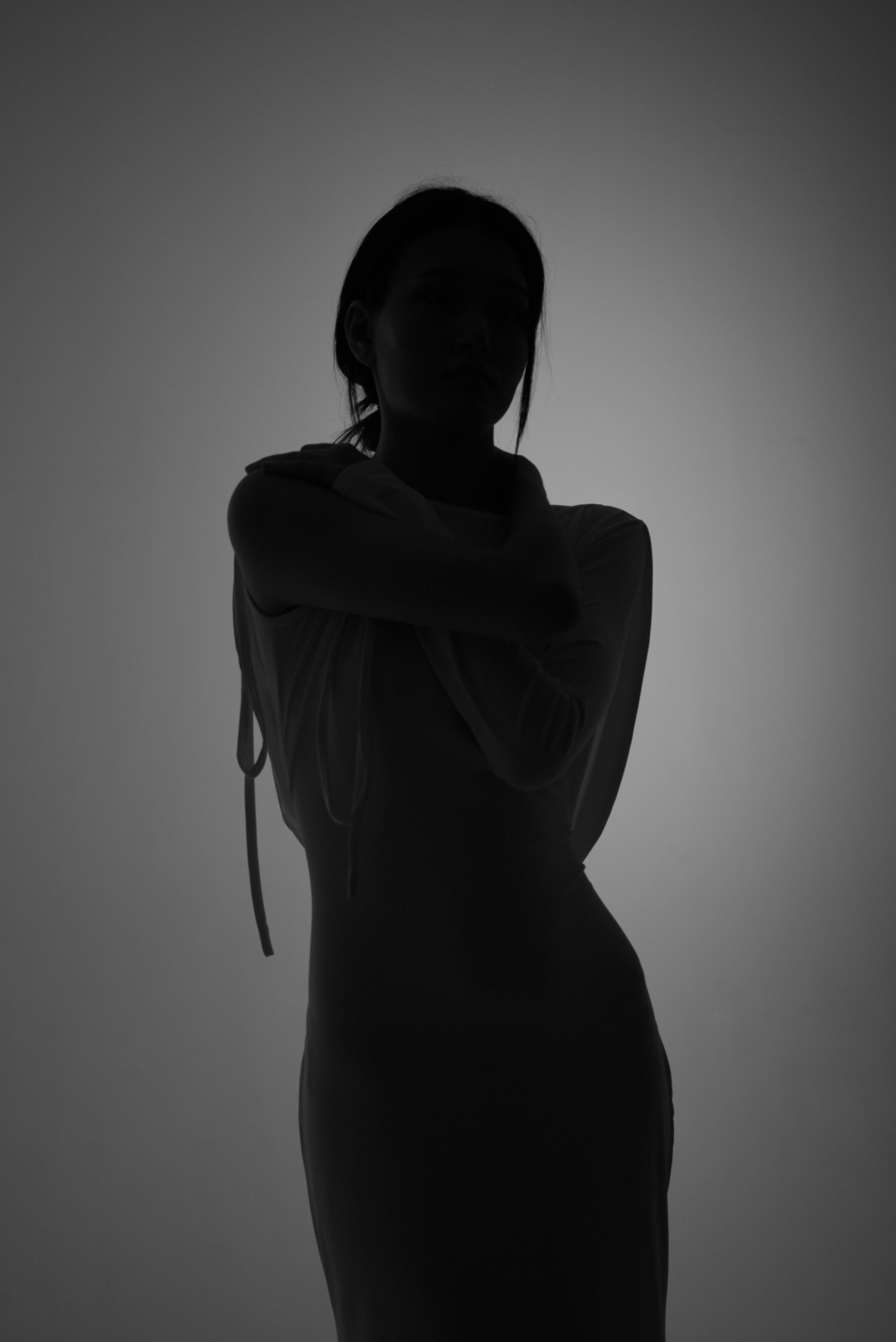 Силуэт чб с постоянным светом. Мир глазами Саши Д