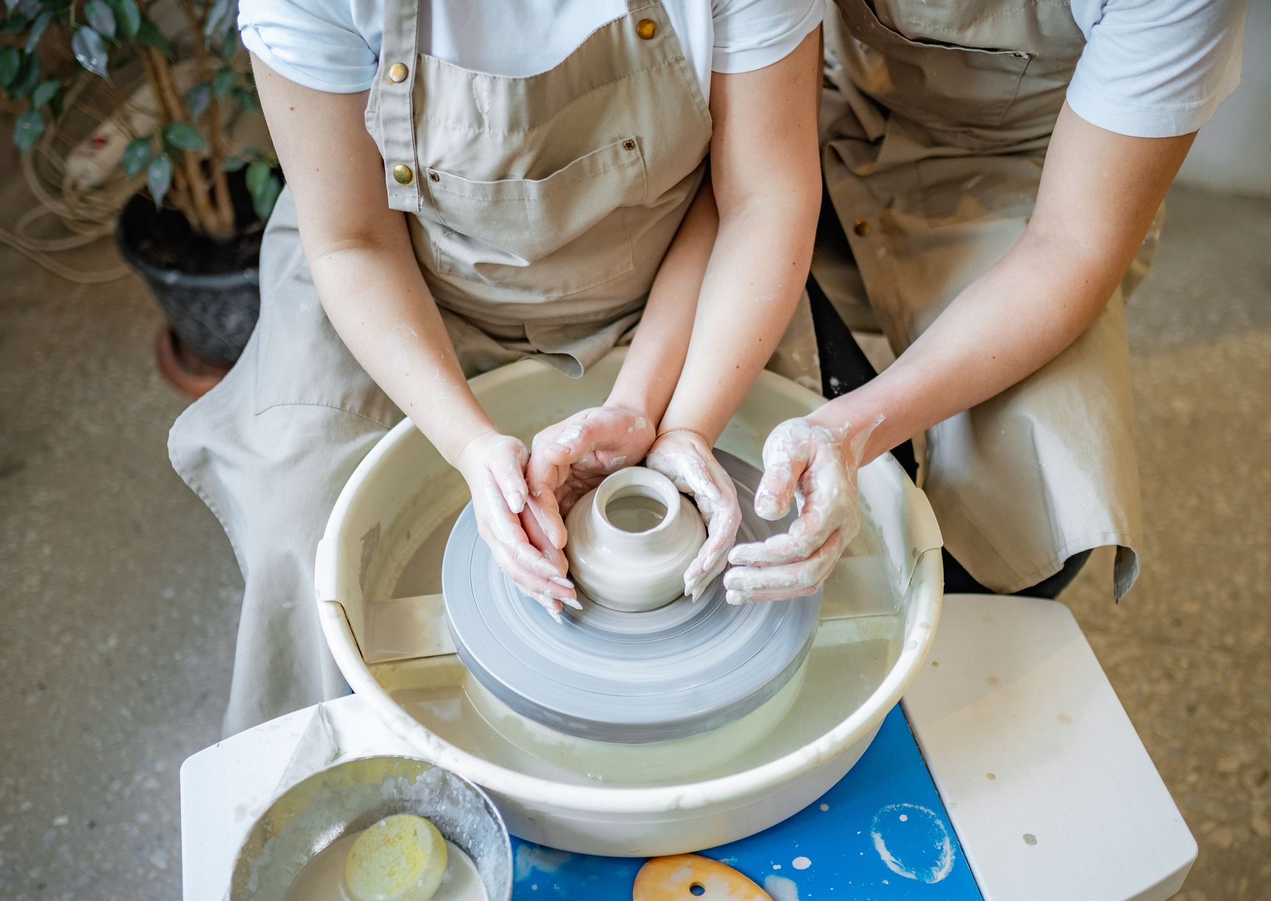 В гончарной мастерской. ProfotoNK