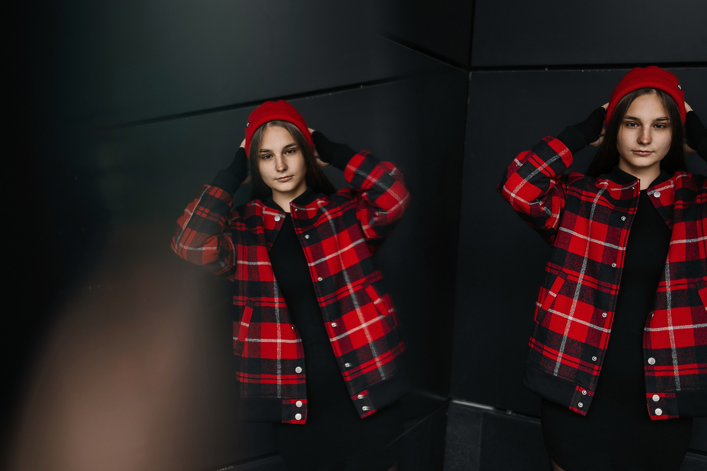 Катя в красном. Семейный, женский и детский фотограф Татьяна Колобаева