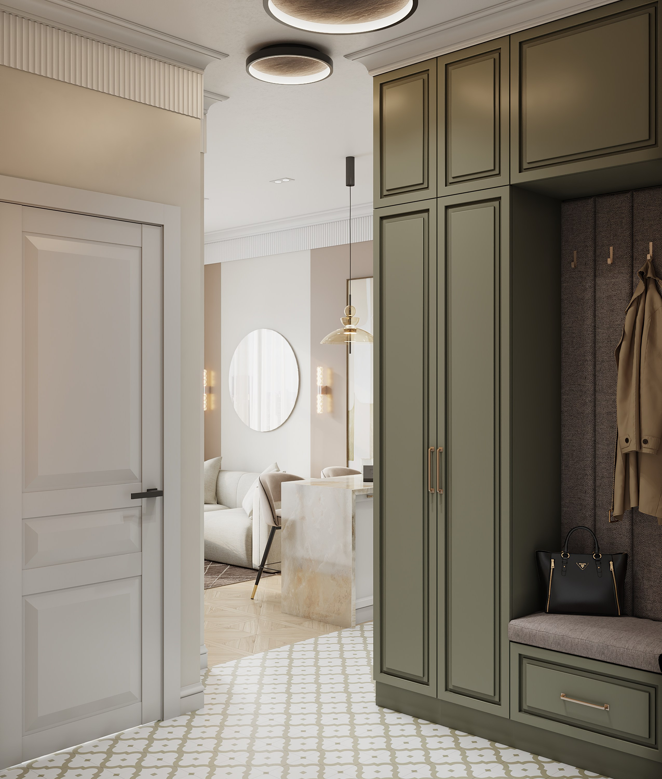 Москва, Фестивальная. Modern Muf студия дизайна интерьера