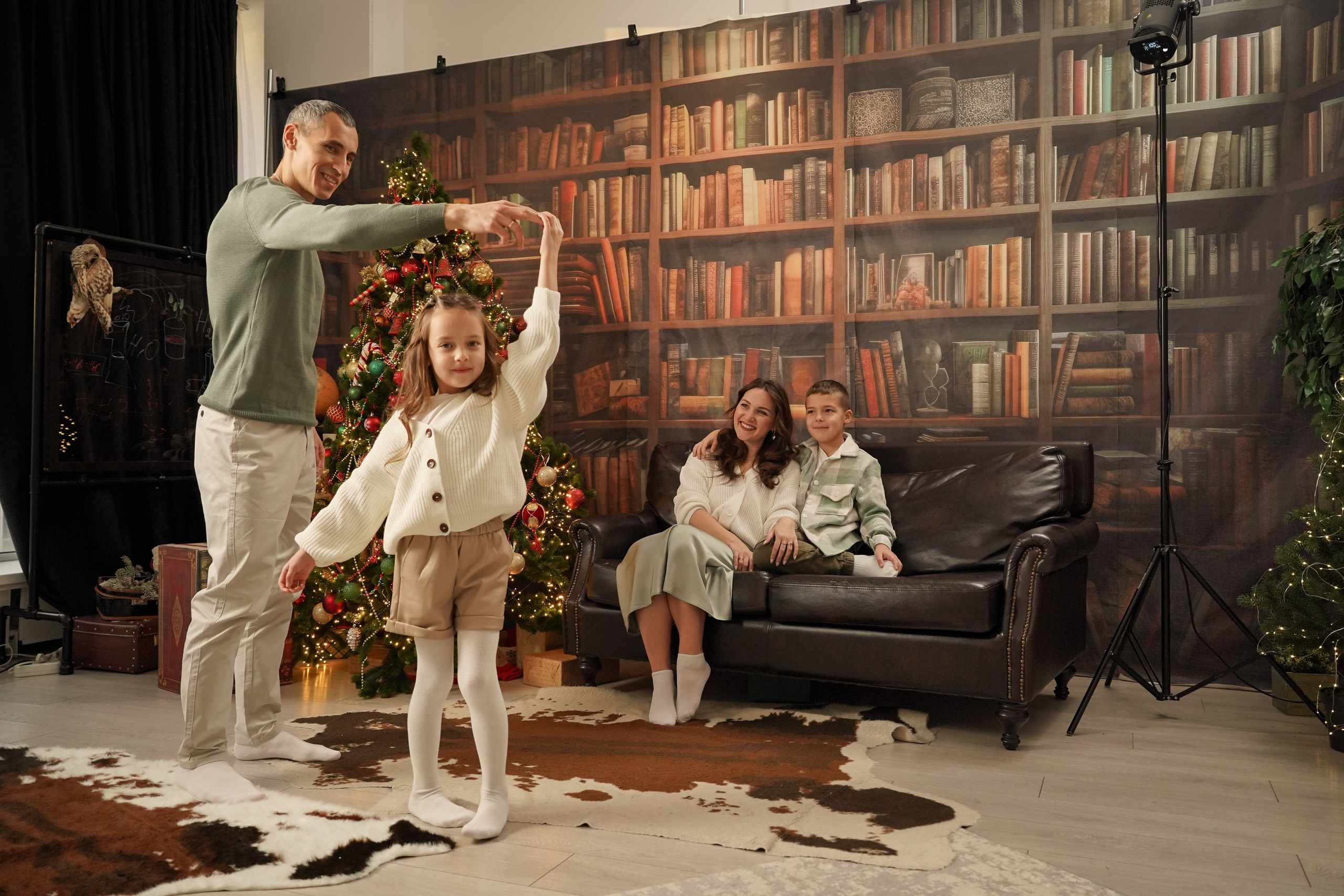 Новогодние истории. Семейный и детский фотограф Зеленоград Кудашова Наиля