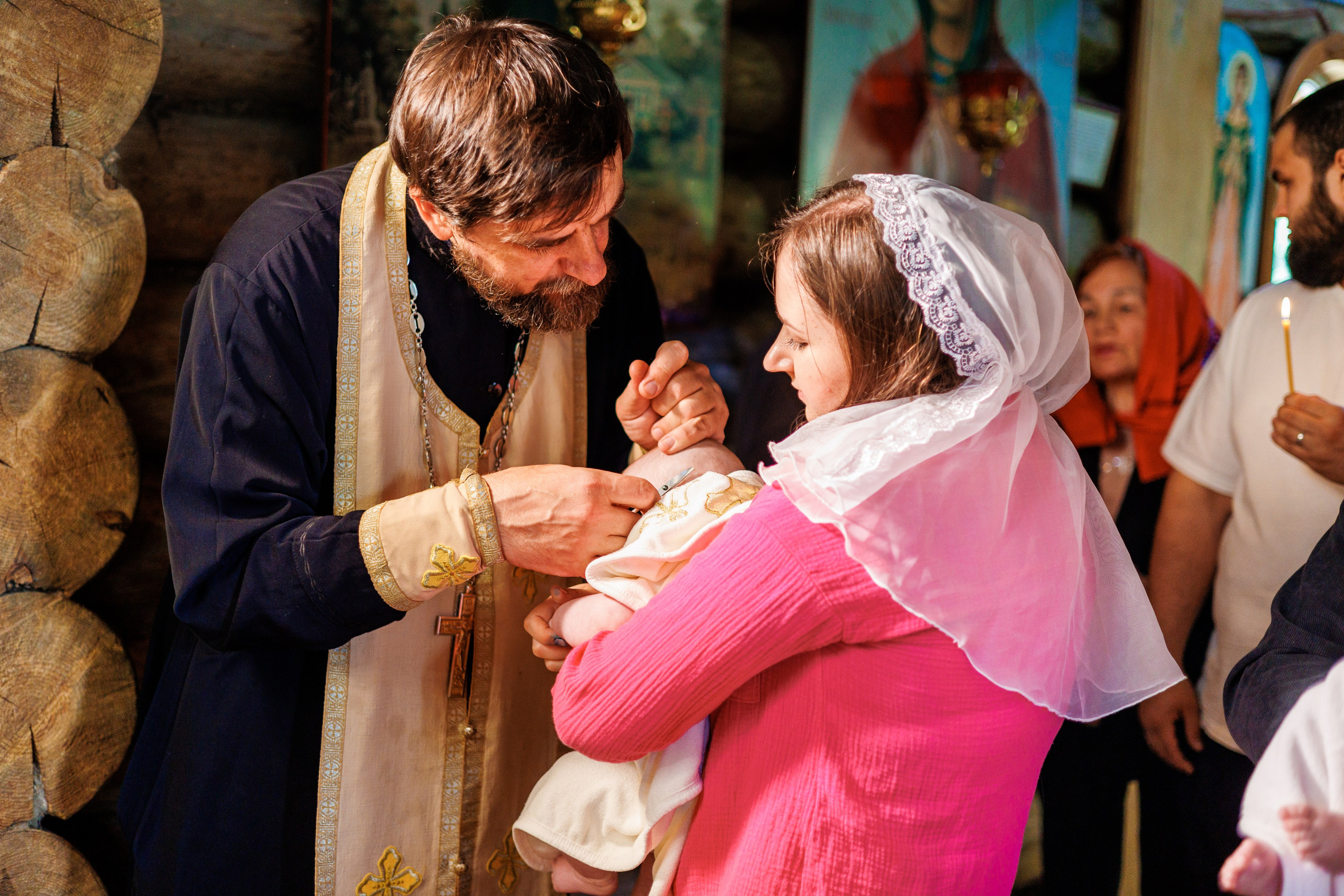 Крещение близняшек. Свадебный и семейный фотограф в Армавире