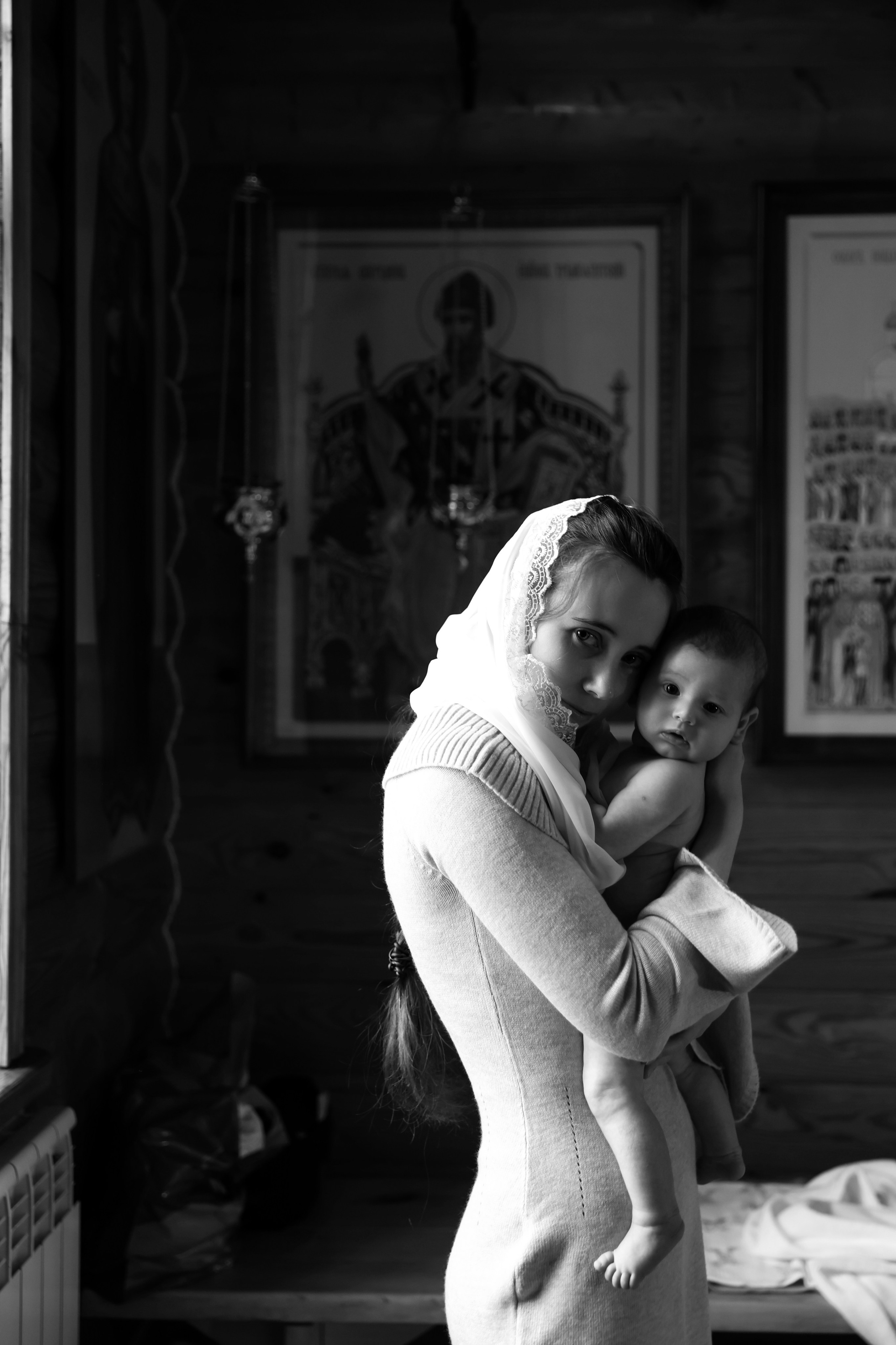Таинство Крещения Майи. Свадебный и семейный фотограф в городе Пенза, Саранск, Ковылкино