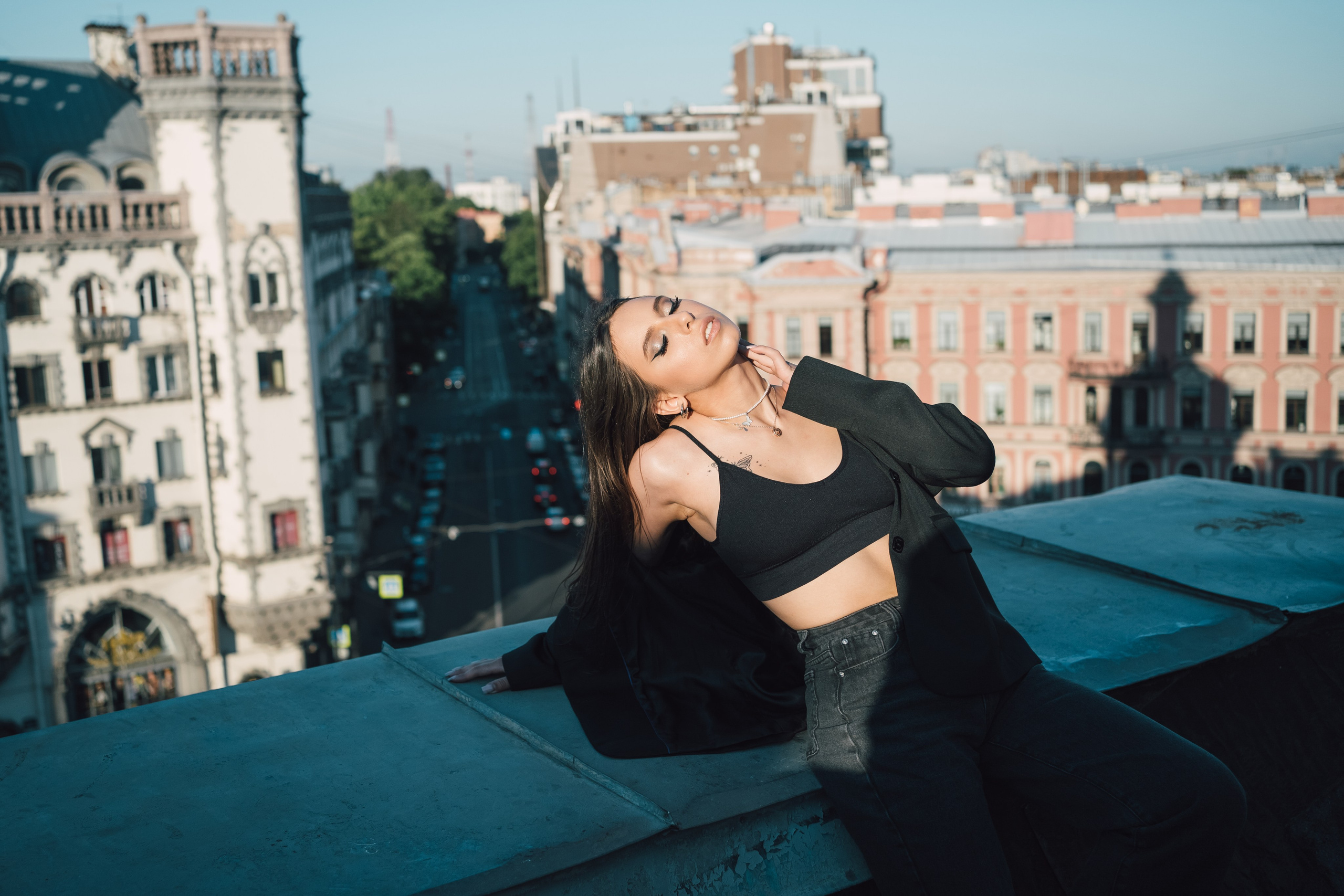 На крыше. Репортажный фотограф в Санкт-Петербурге. Фотограф на мероприятие в СПБ