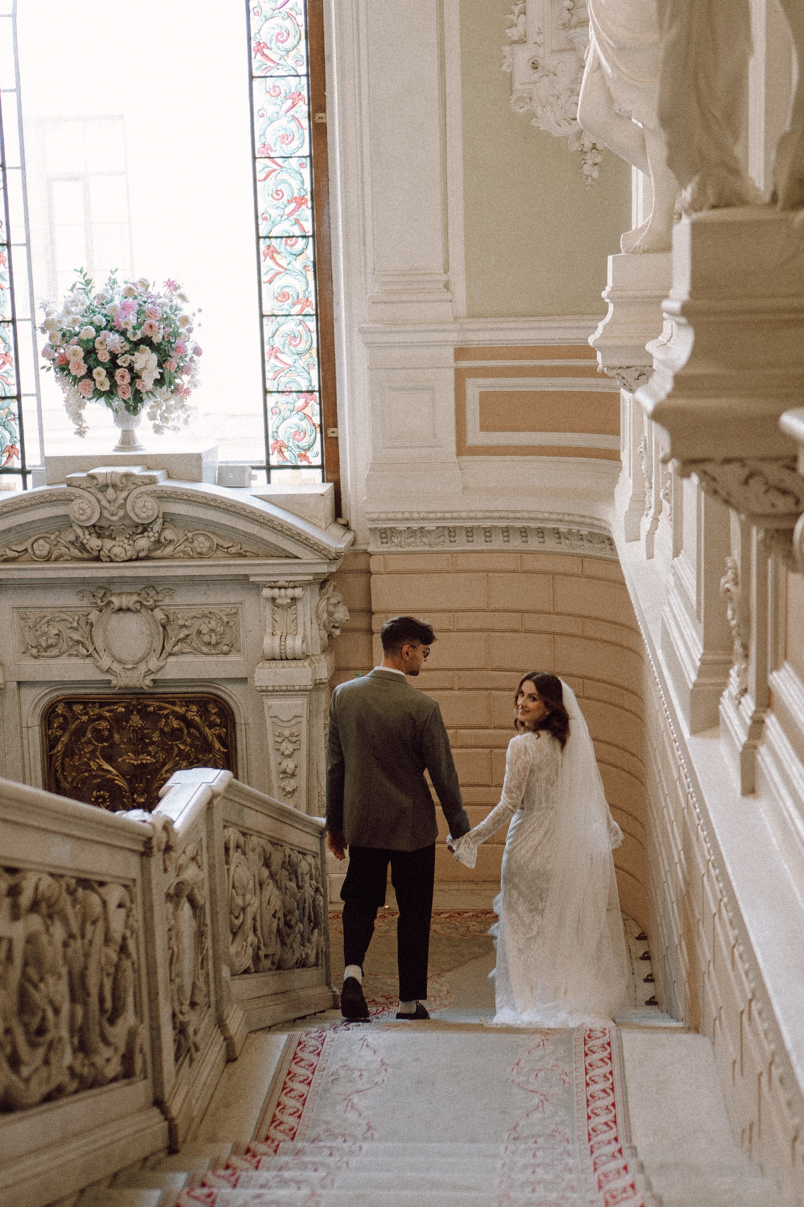 СВАДЕБНАЯ СЬЕМКА В ПЕРВОМ ДВОРЦЕ БРАКОСОЧЕТАНИЯ. Профессиональный фотограф, Санкт-Петербург — Виктория Богомолова