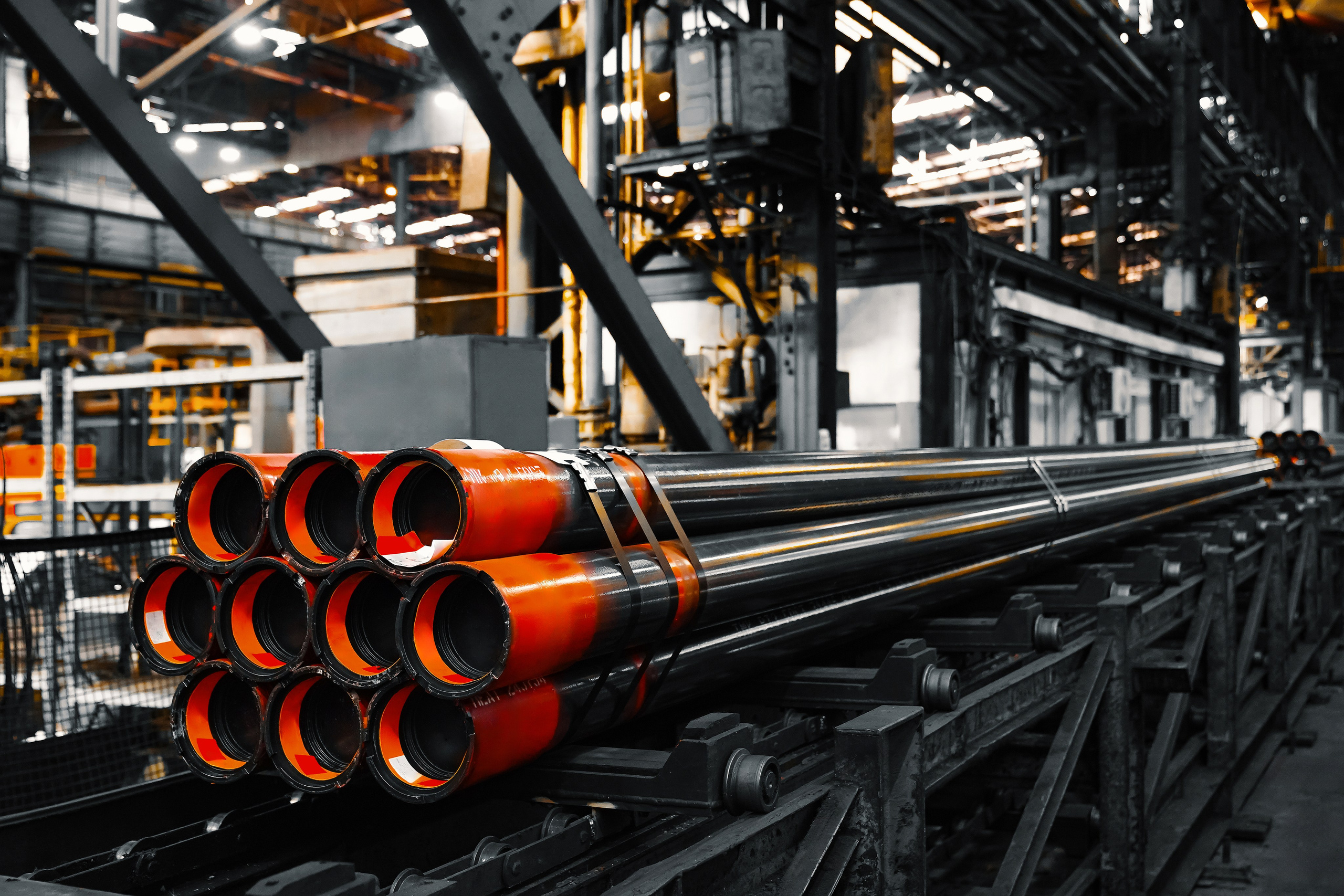 Волжский трубный завод. Фотограф Никита Барановский