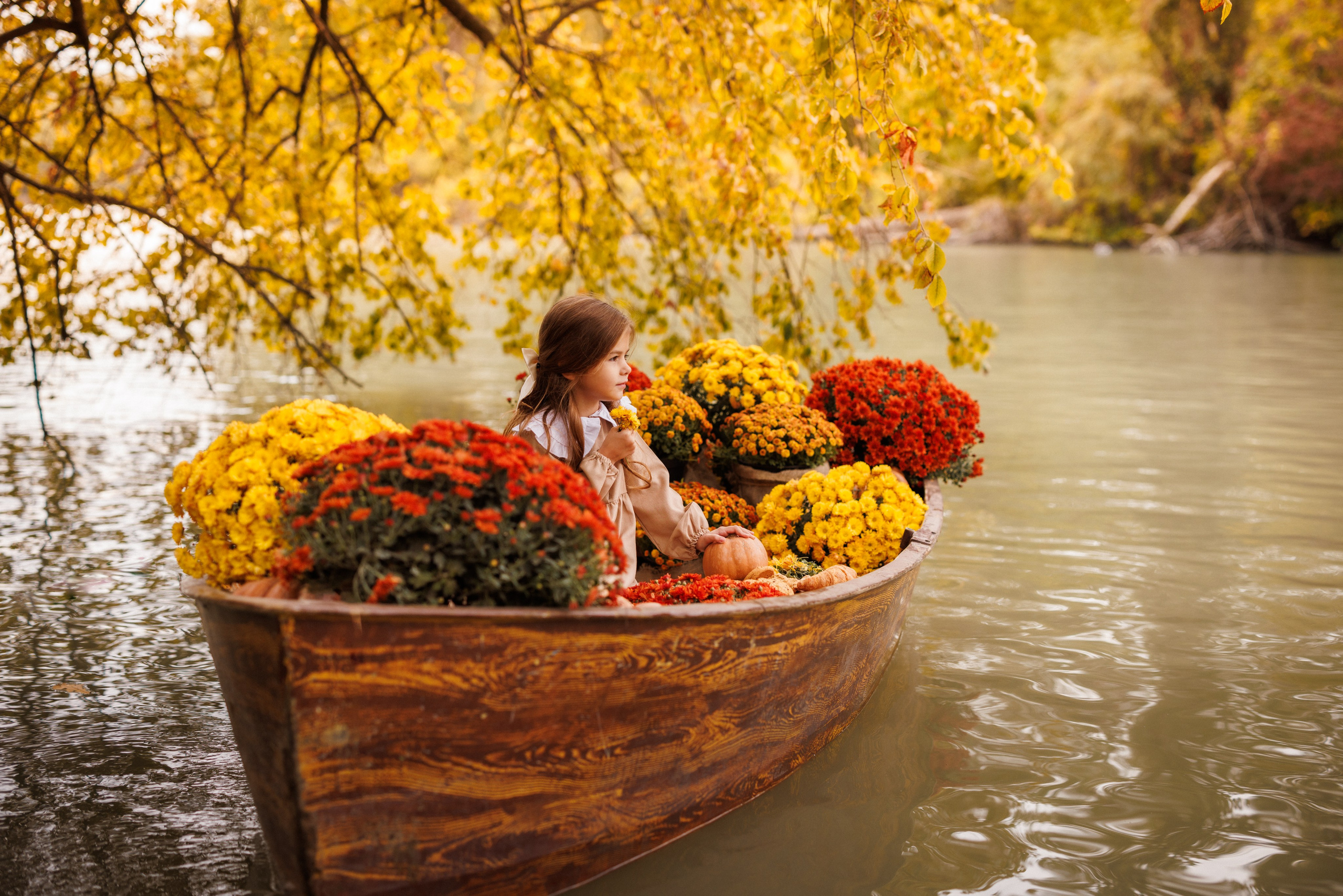 ЛОДКА, осень. Семейный и детский фотограф в Краснодаре Анна Трашкова