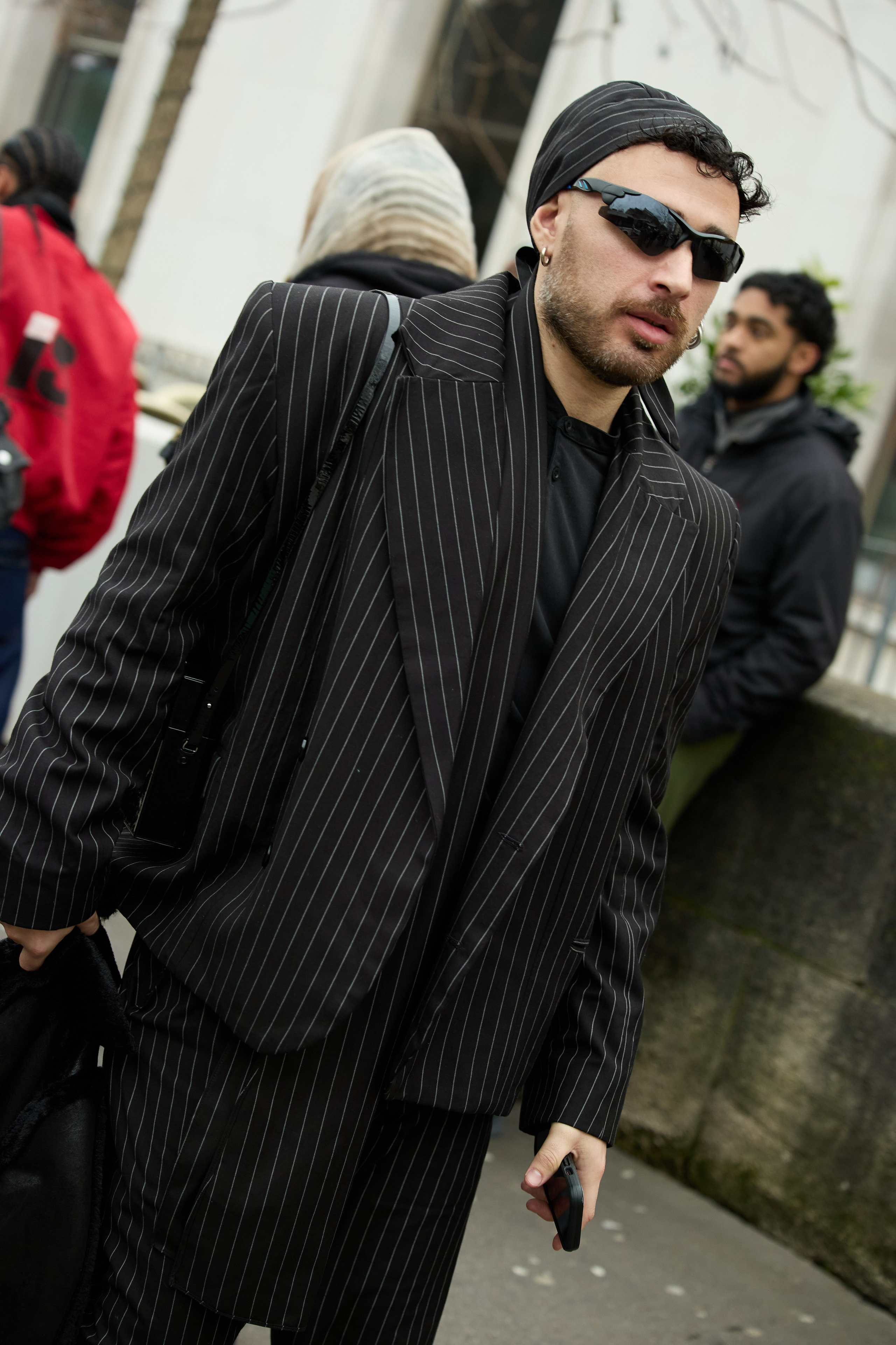 PFW MENSWEAR FALL/WINTER 25/26 RICK OWENS. Photographer in Milan Ivan Goncharov