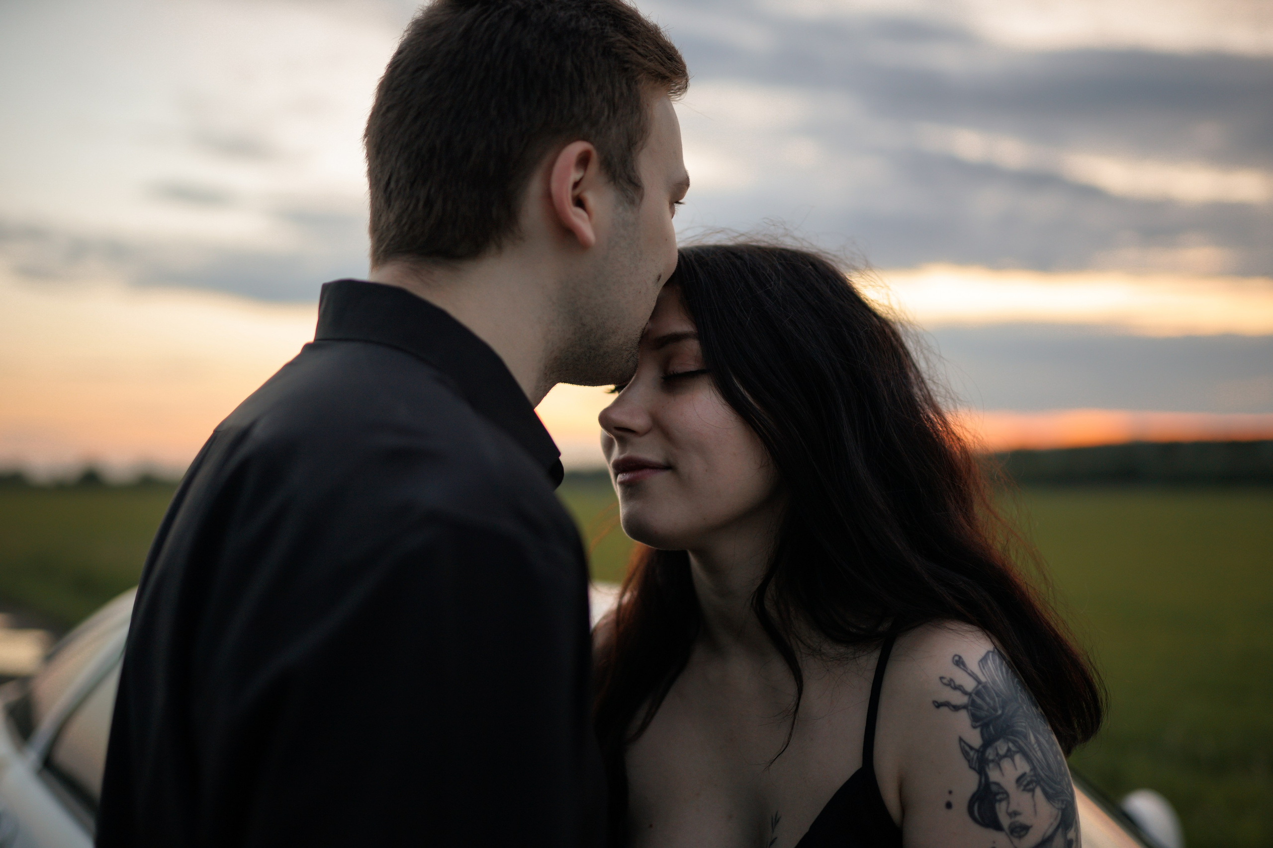 Поздний закат