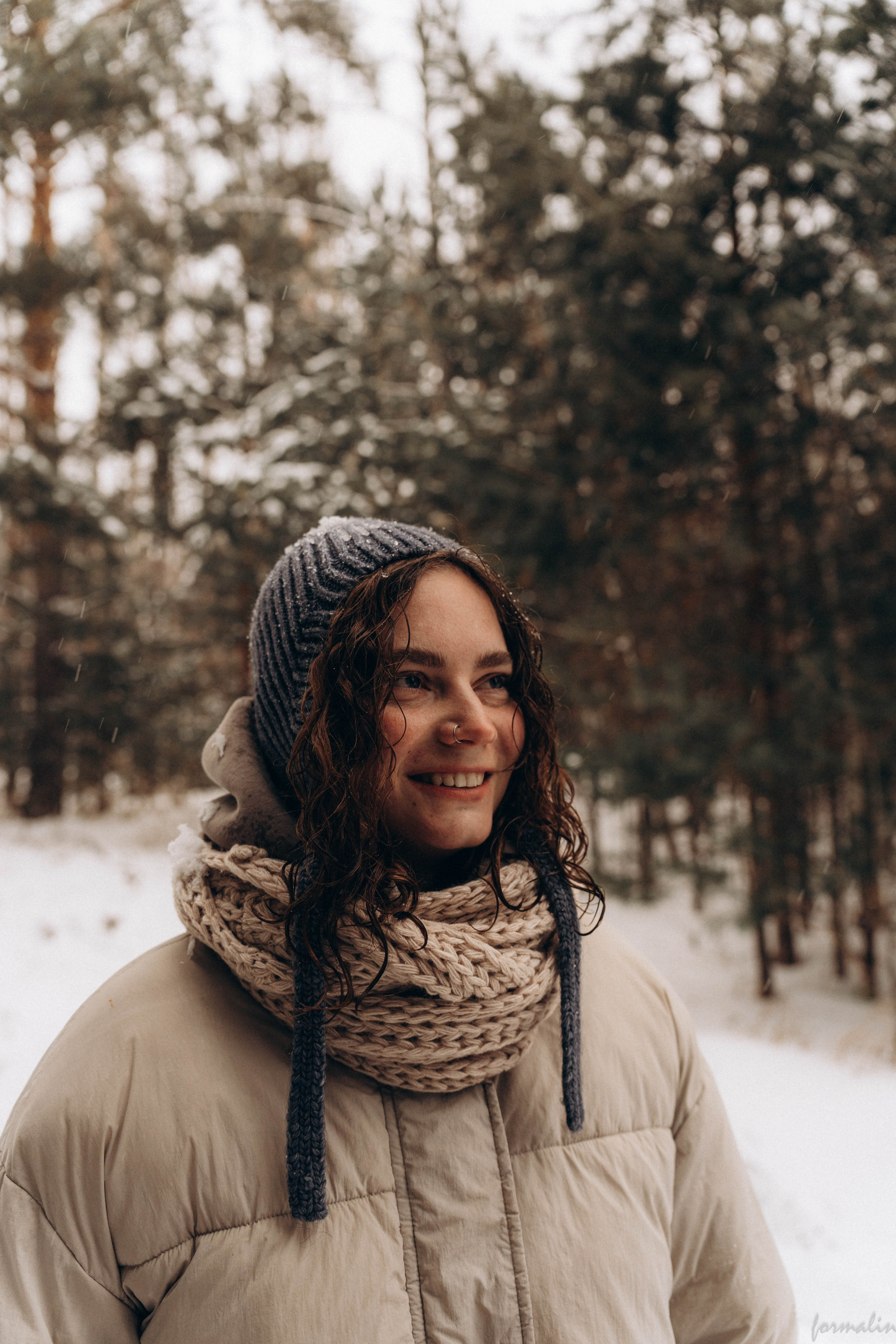 Романтичный снегопад. Алиса Никитцова | Фотограф в Казани