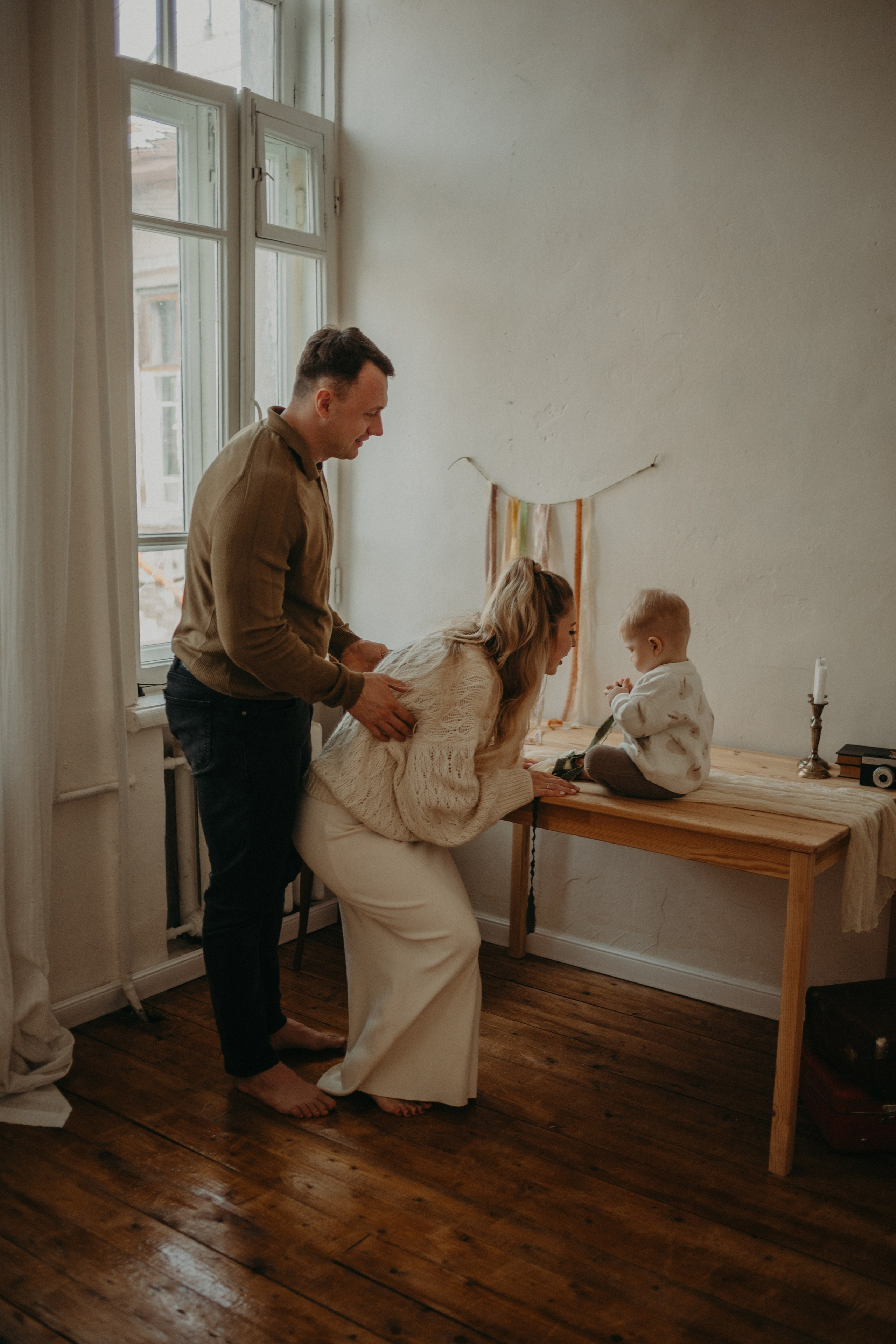 Годик с родными. Фотограф в Краснодаре Евгения Михаевич