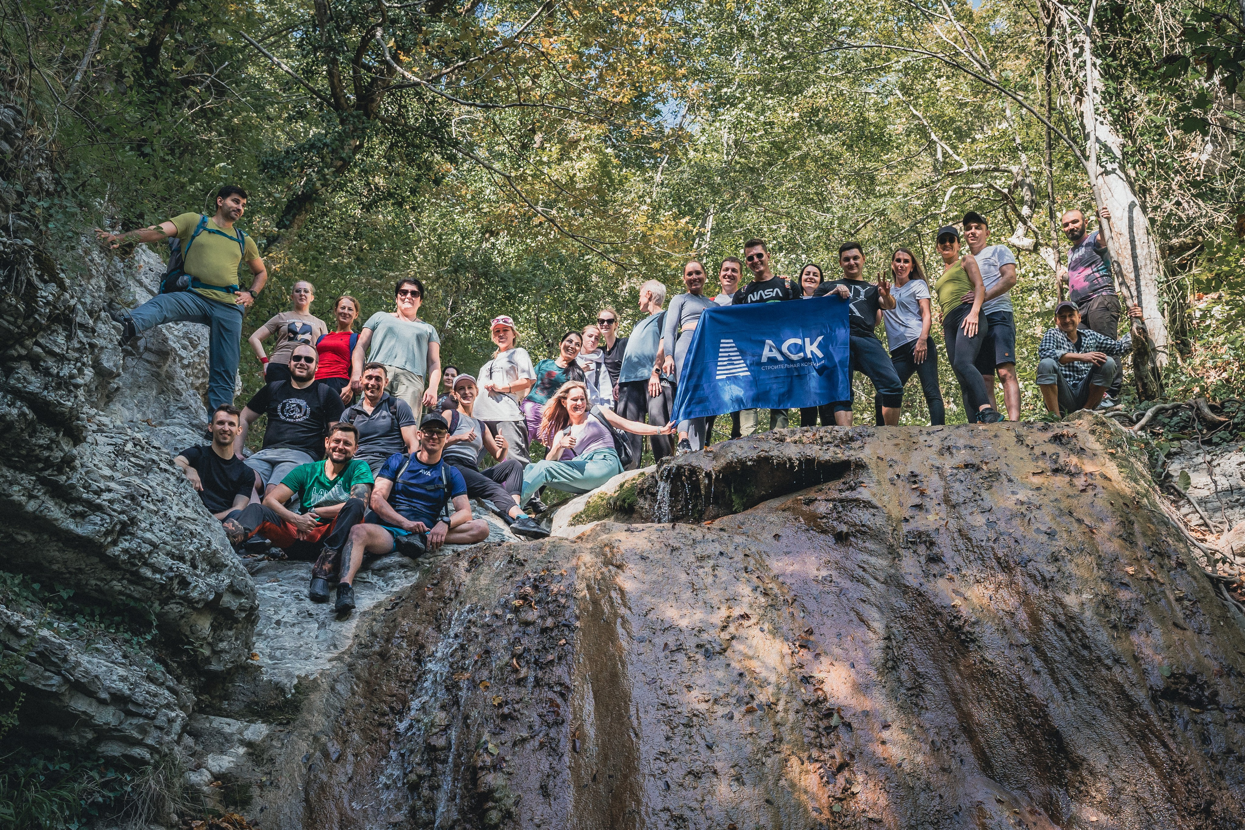 Поход на Полковничьи водопады АСК 26.09.23. Репортажный фотограф в Краснодаре Рындин Дмитрий