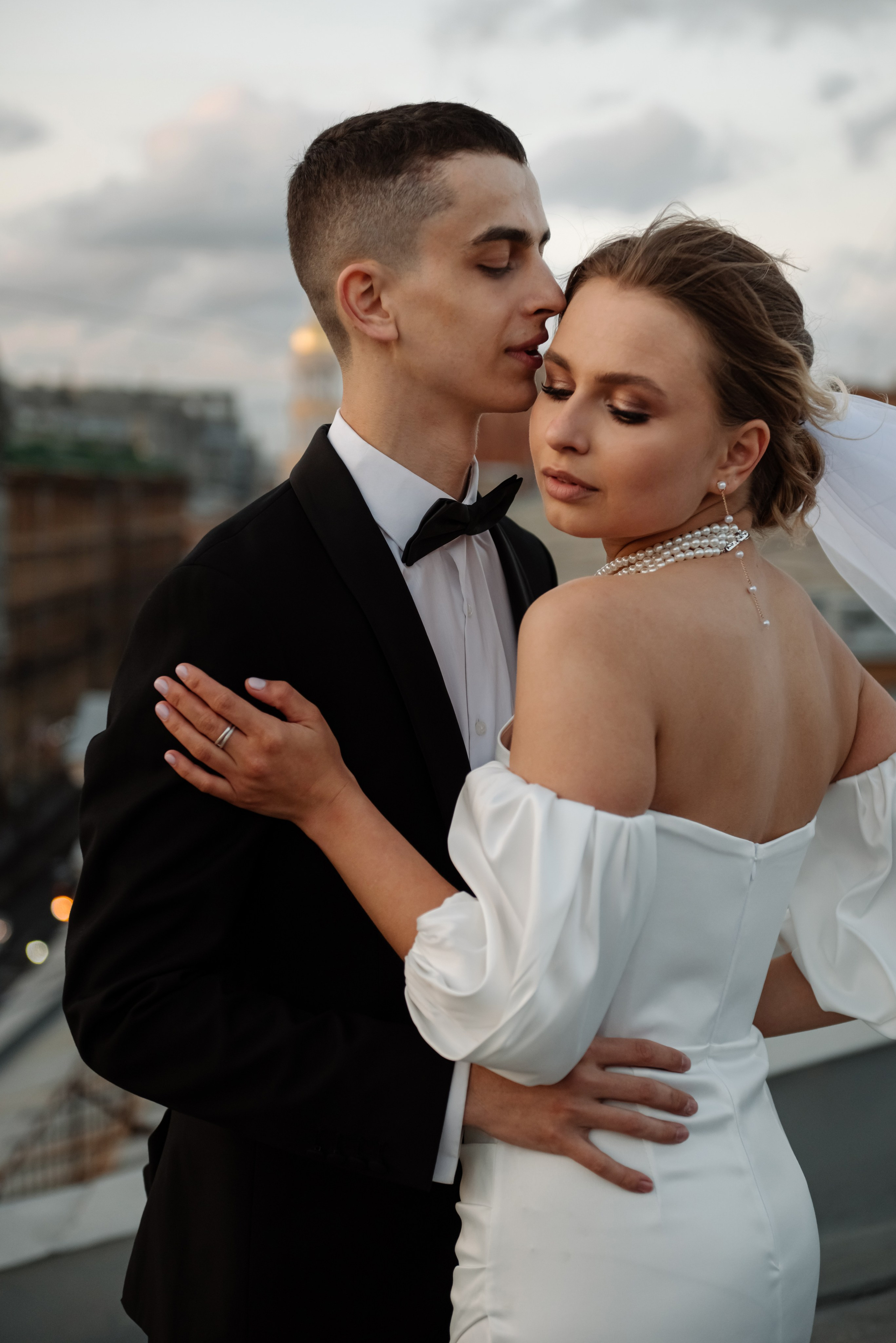 Любовь на крыше. Свадебный и сеейный фотограф в Санкт-Петербурге Елена Худякова