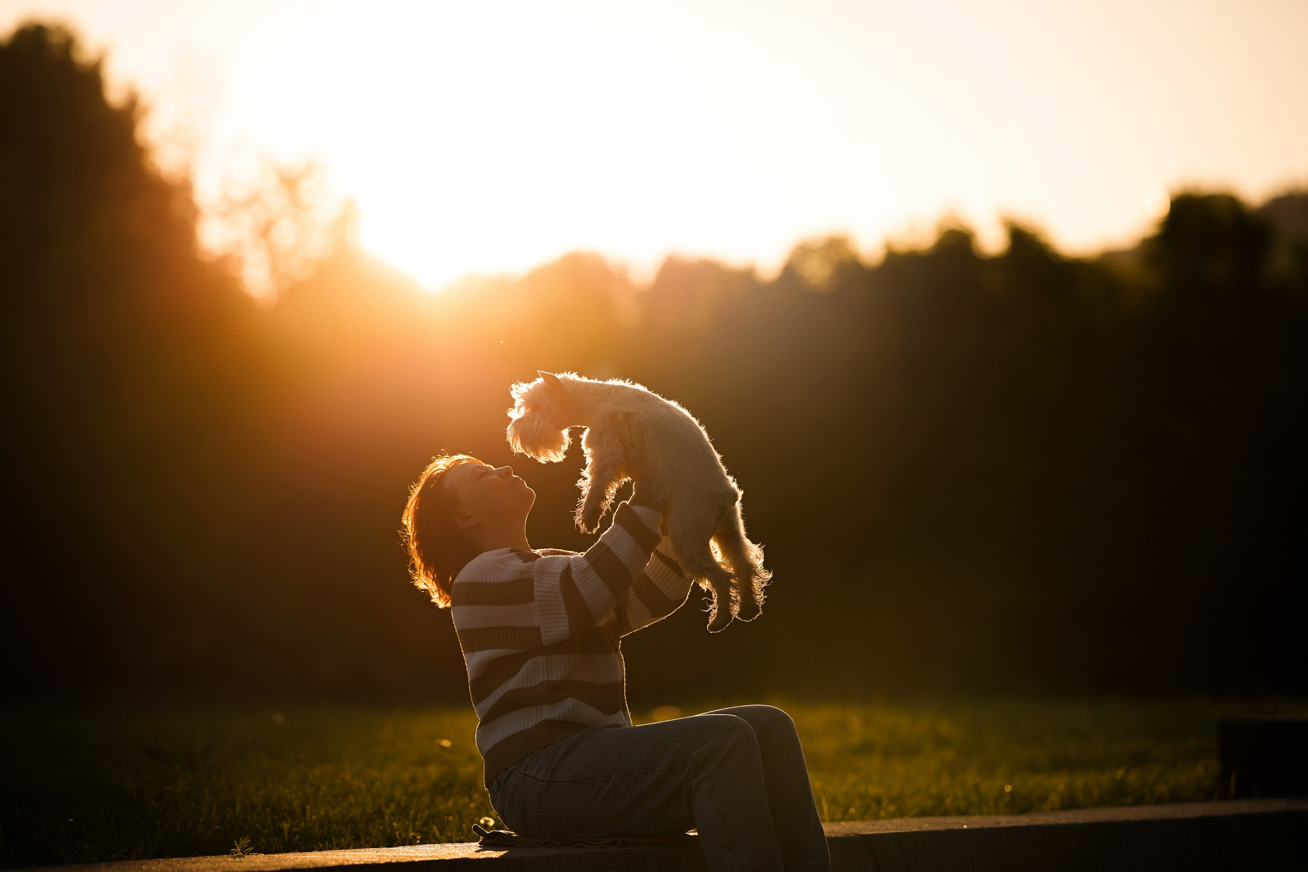Оля и Доминик. Фотограф-анималист в Санкт-Петербурге Яна Мартынова
