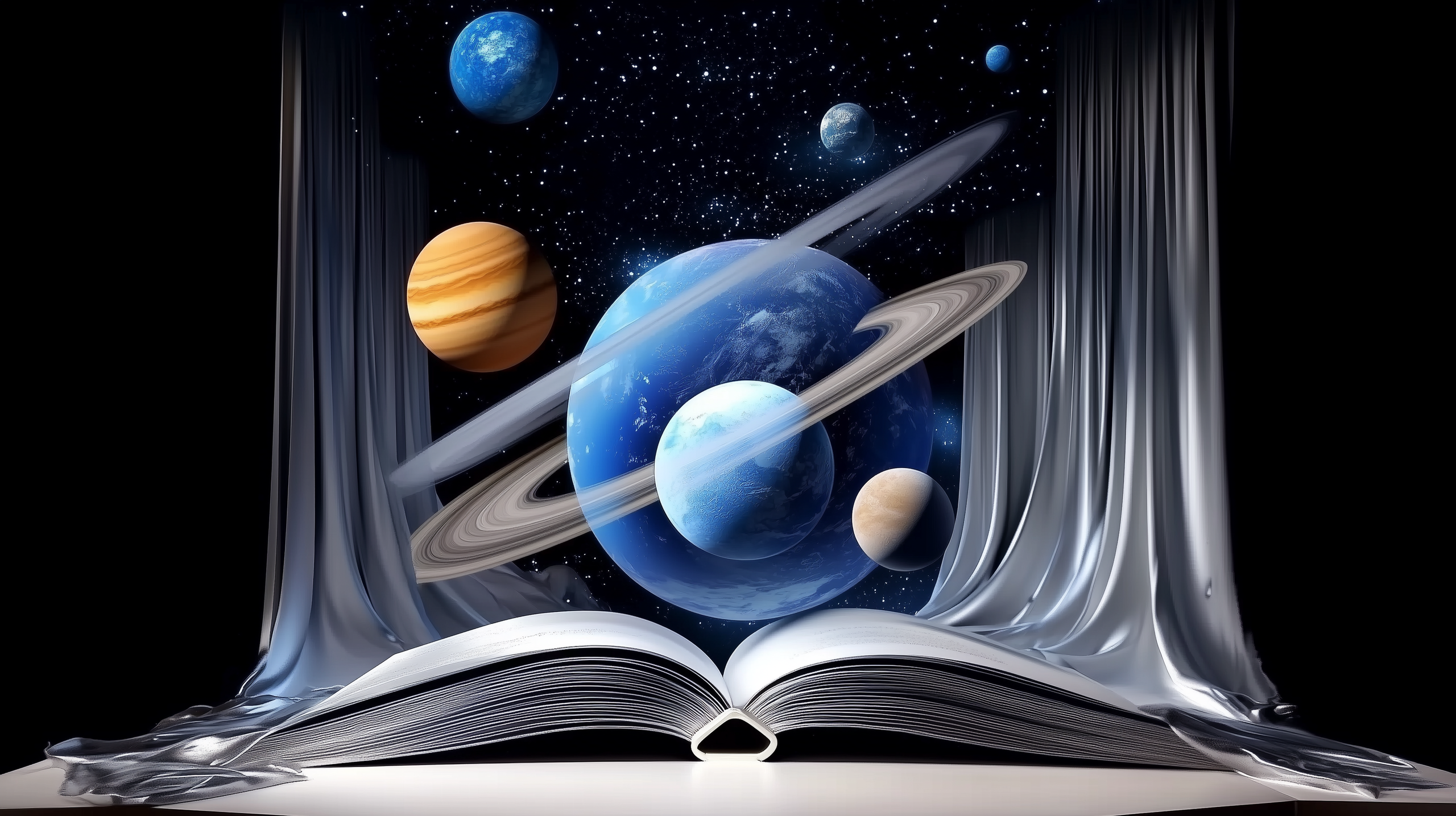 Разработка концепции декора корпоративного мероприятия в тематике «Космос» для LAZAR DECOR. Главная