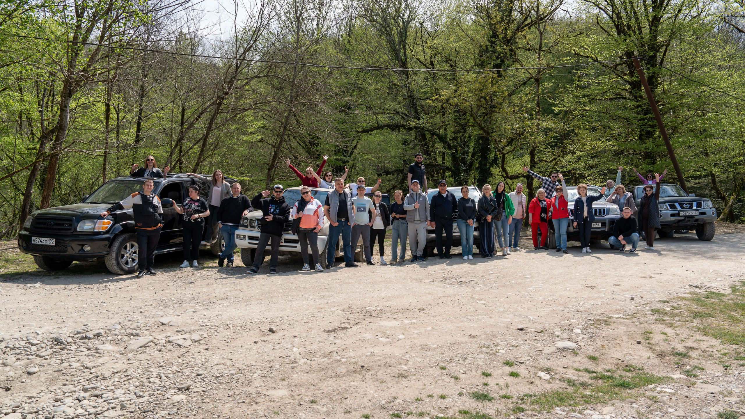 MICE мероприятие — джиппинг на каньон Псахо. Репортажный фотограф в Красной Поляне и Сочи Павлюченко Екатерина