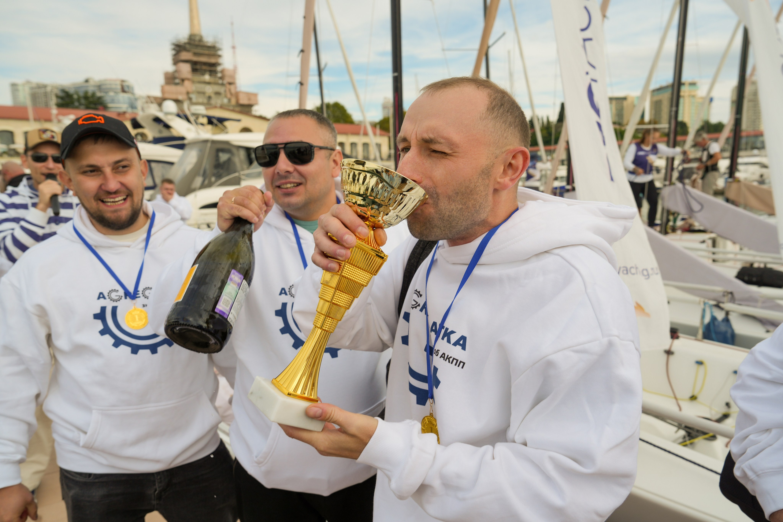 Яхтенная регата для компании Агрегатка. Репортажный фотограф в Красной Поляне и Сочи Павлюченко Екатерина