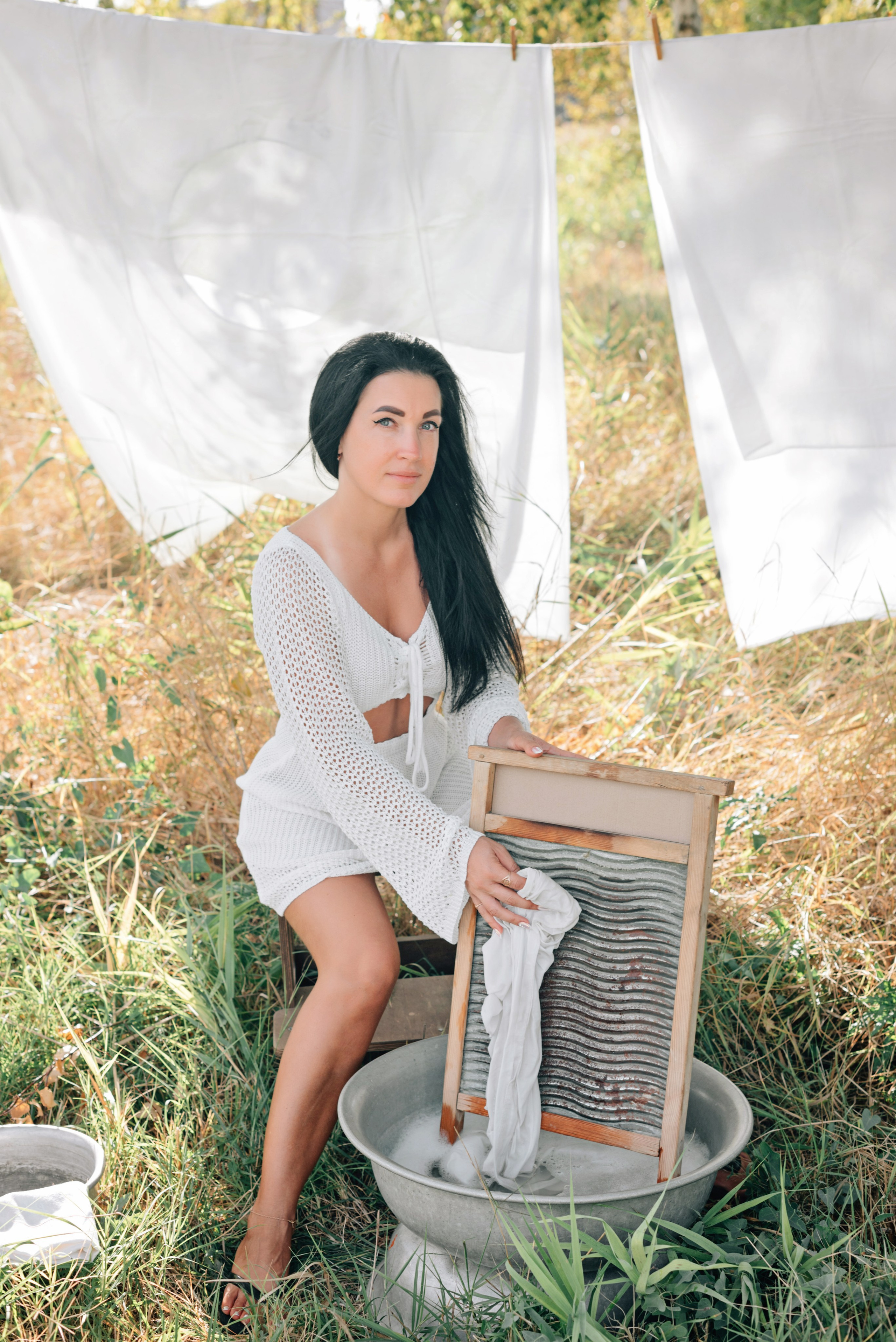 Фотодень «Стирка». Детский и семейный фотограф выпускной альбом Приморско-Ахтарск