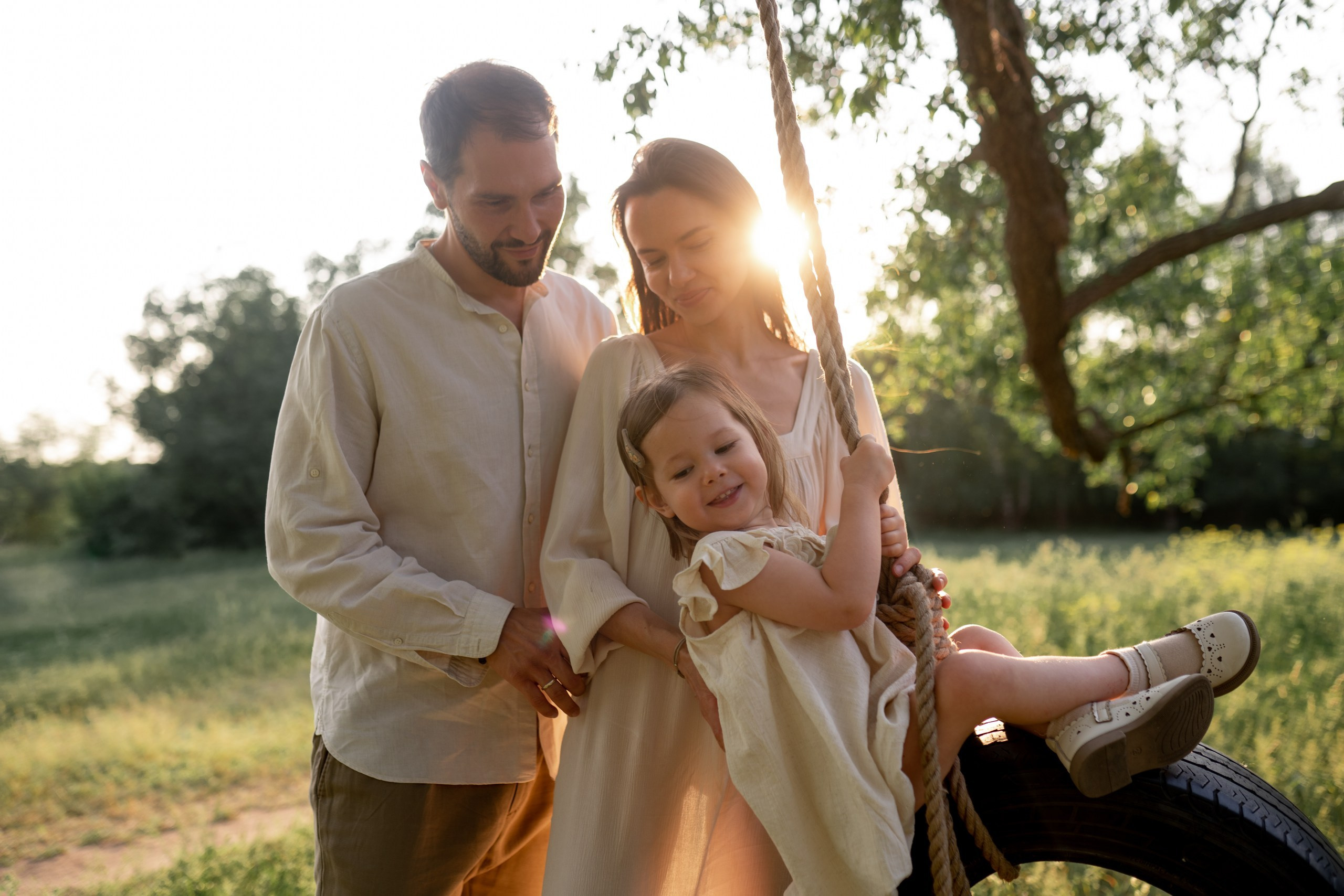 Лена, Сережа, Миша и София. Семейный фотограф в Москве Лилия Лебедева