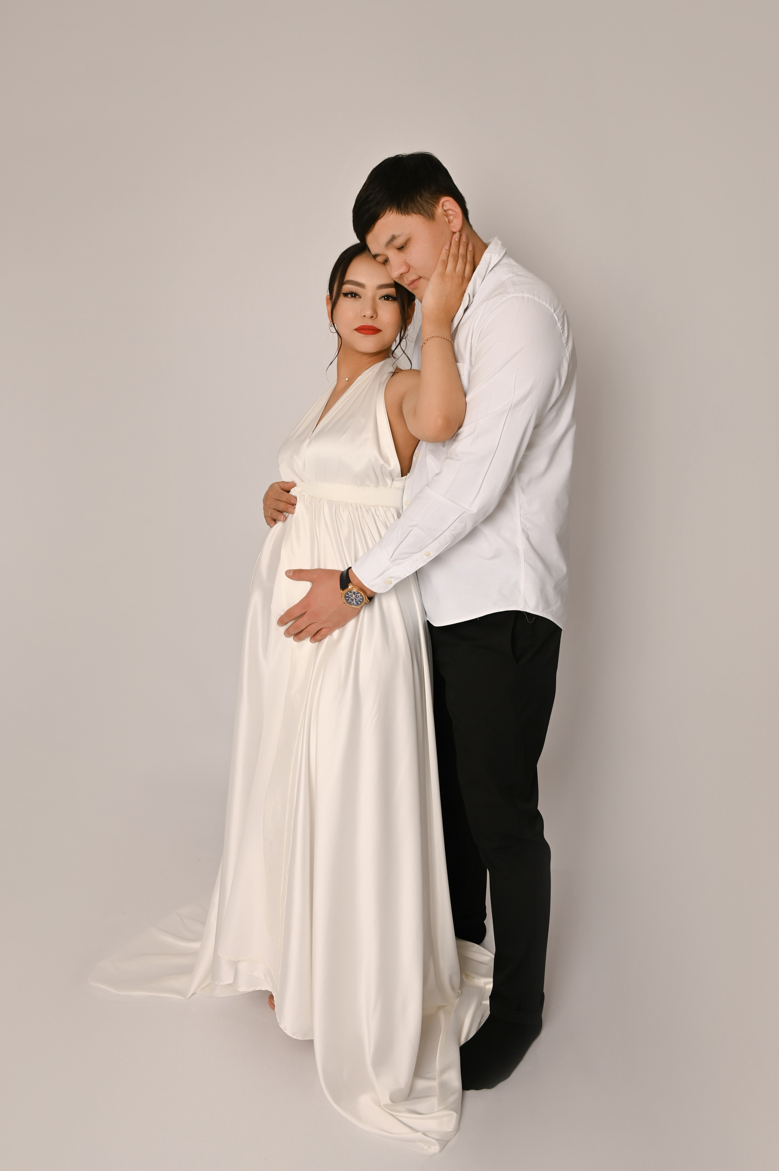 Беременность+ньюборн Аружан и Темирлан. Фотограф Новорожденных и семейный Элла Огай г. Сатпаев