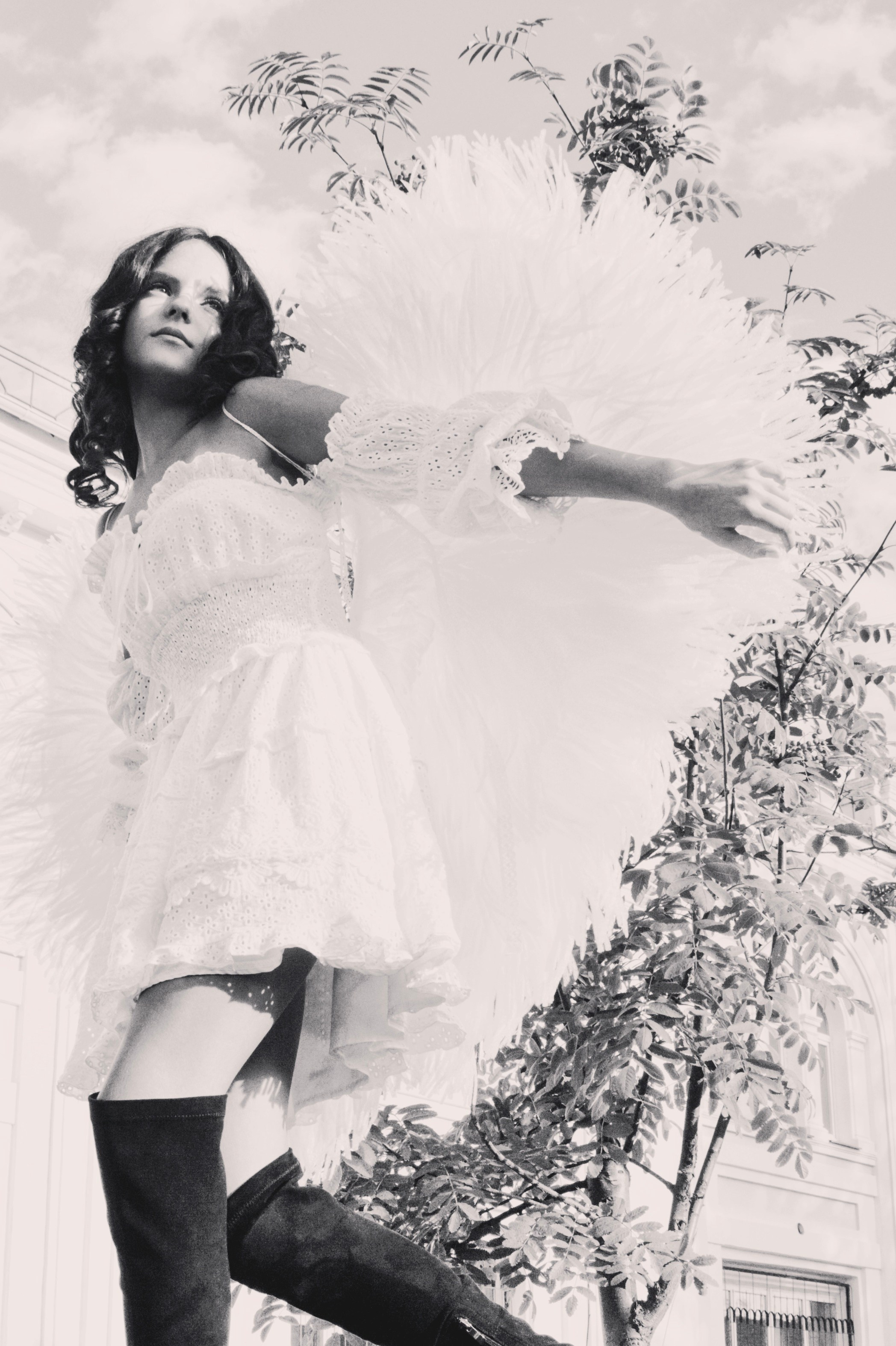 Ангел Варвара в саду…. Творческая, семейная Фотосъемка ДоброДарова Елена Омск