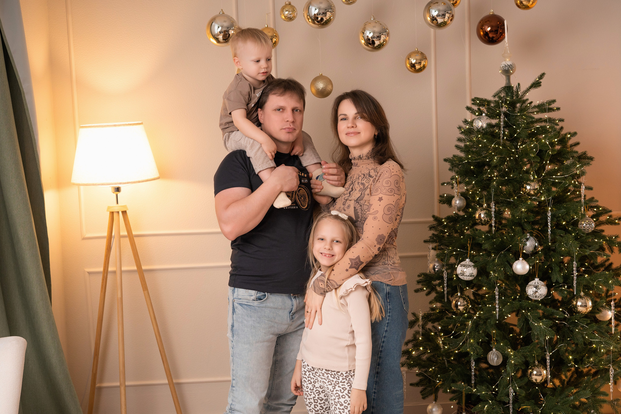 Новогодний 2024-2025. Фотограф новорожденных г. Рязань, детский и семейный фотограф