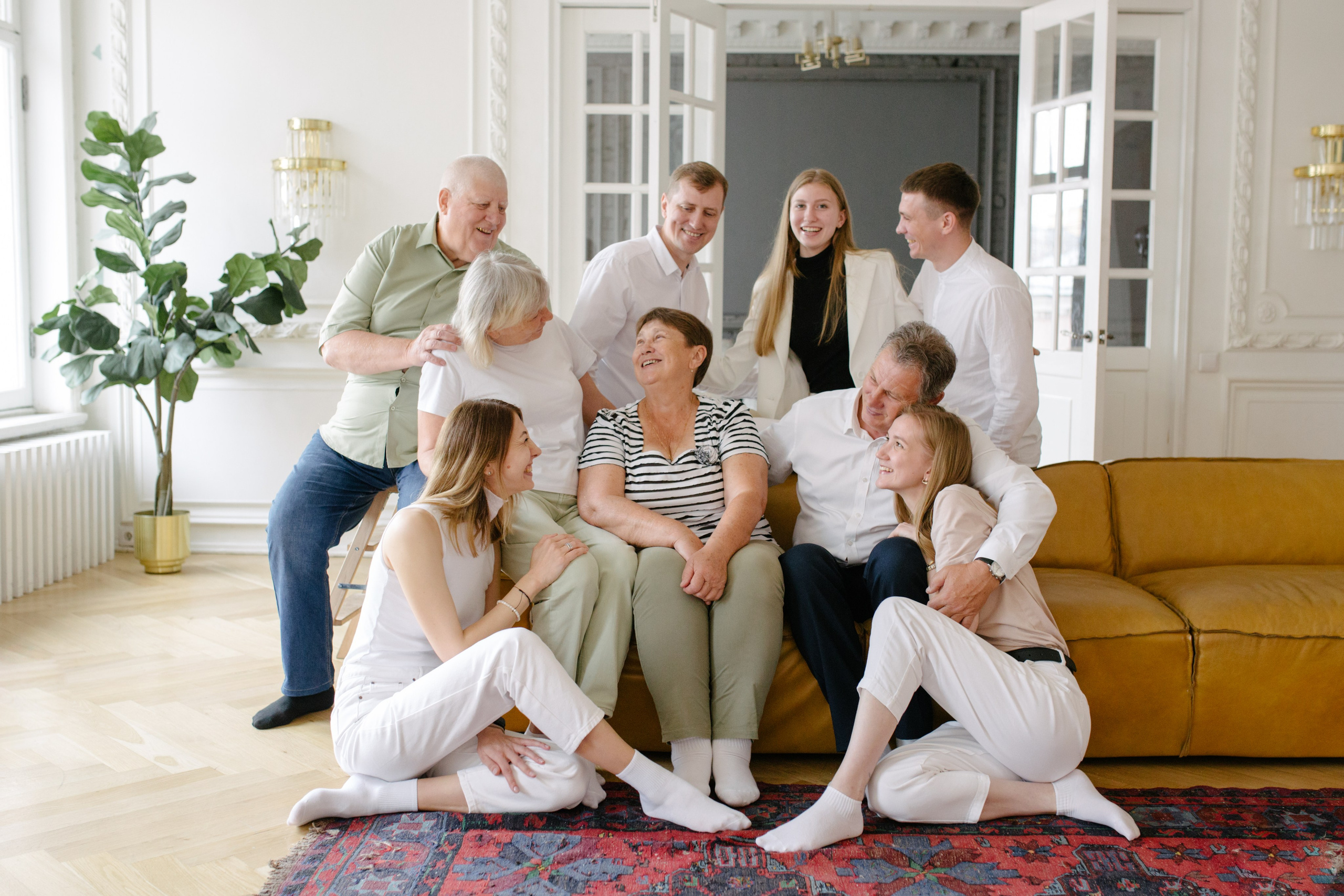 3 поколения, семейная. Свадебный и семейный фотограф в Санкт-Петербурге Исупова Юлия