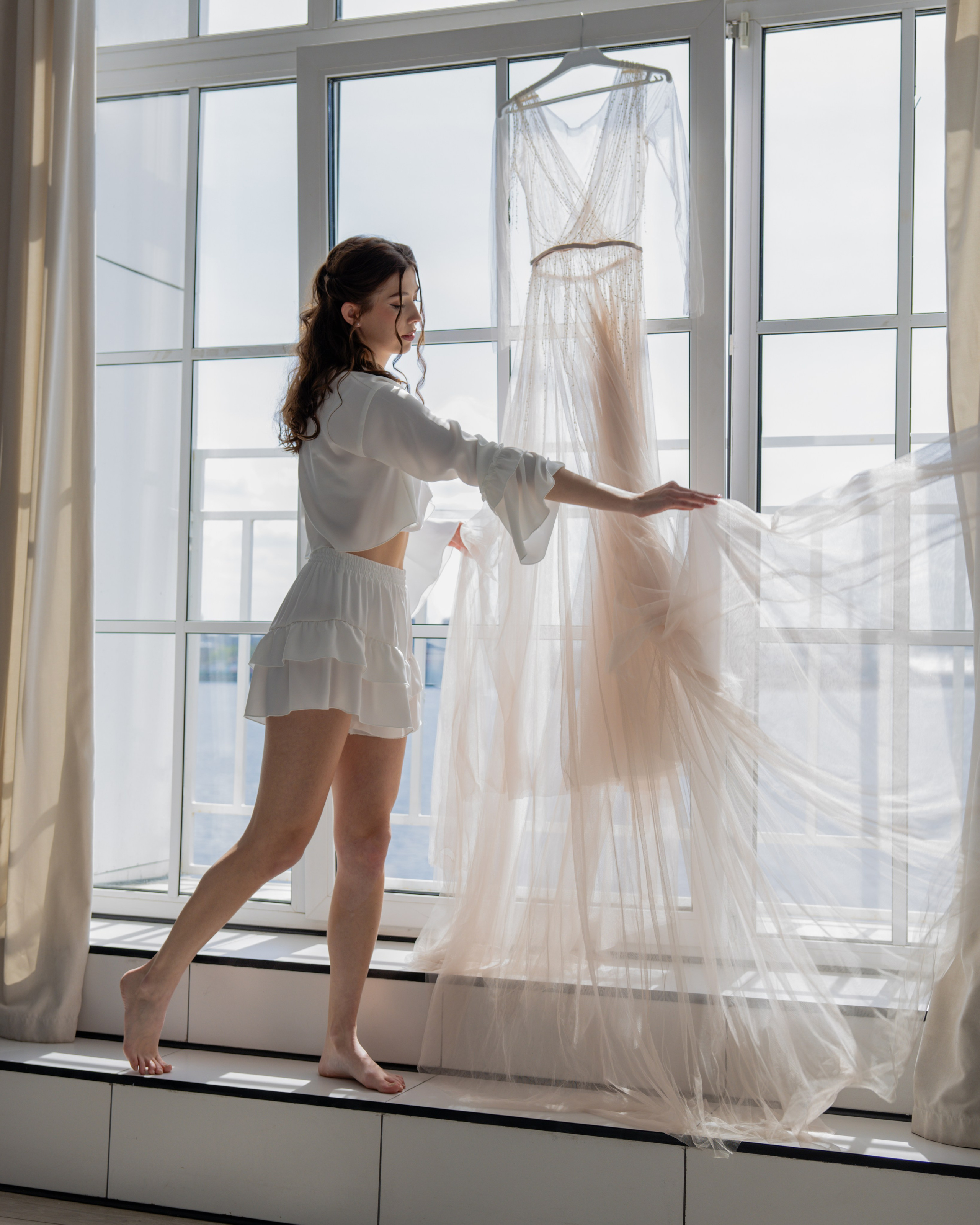 Свадебное утро в отеле. Фотограф в Санкт-Петербурге Вагнер Юлия