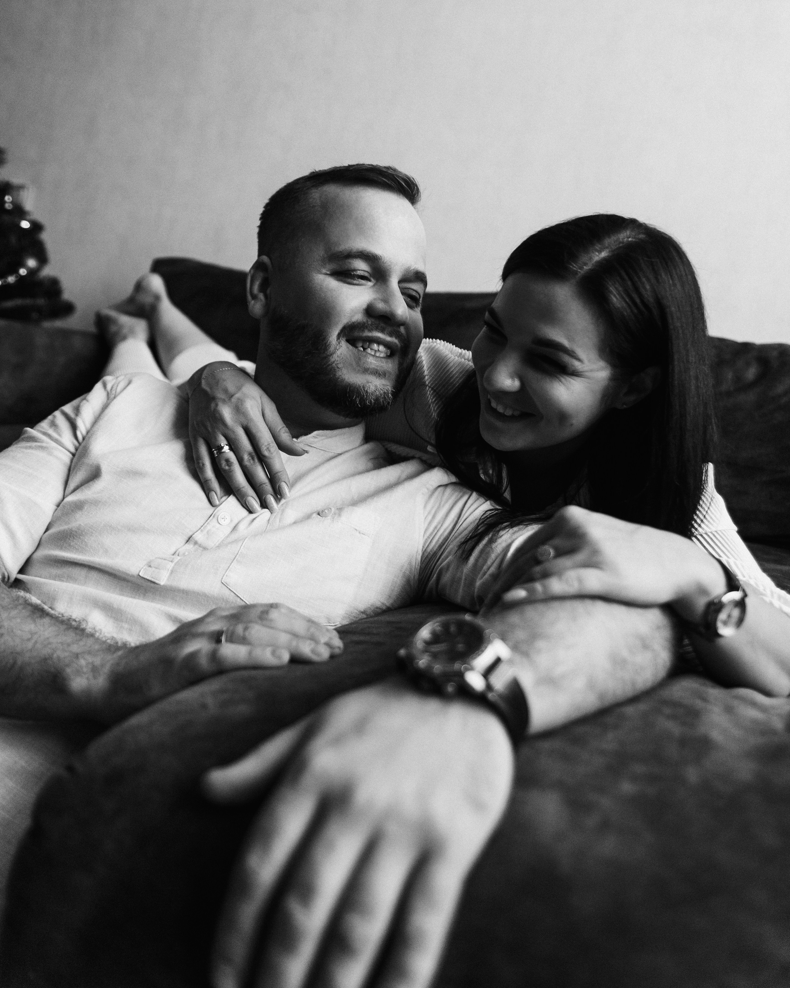 Стас+Маргарита и домашний Новый Год. Фотограф в Екатеринбурге Артём Зайнетдинов