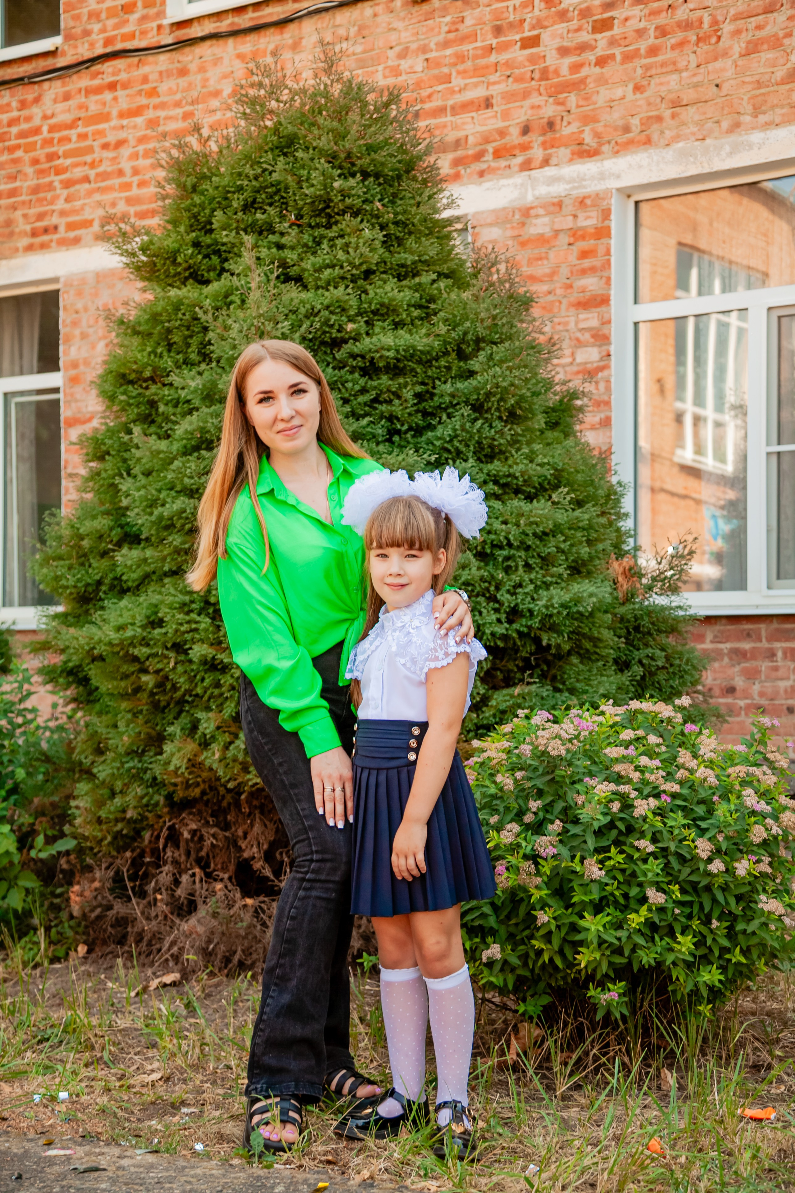 1 сентября линейка. Свадебный и семейный фотограф в Армавире