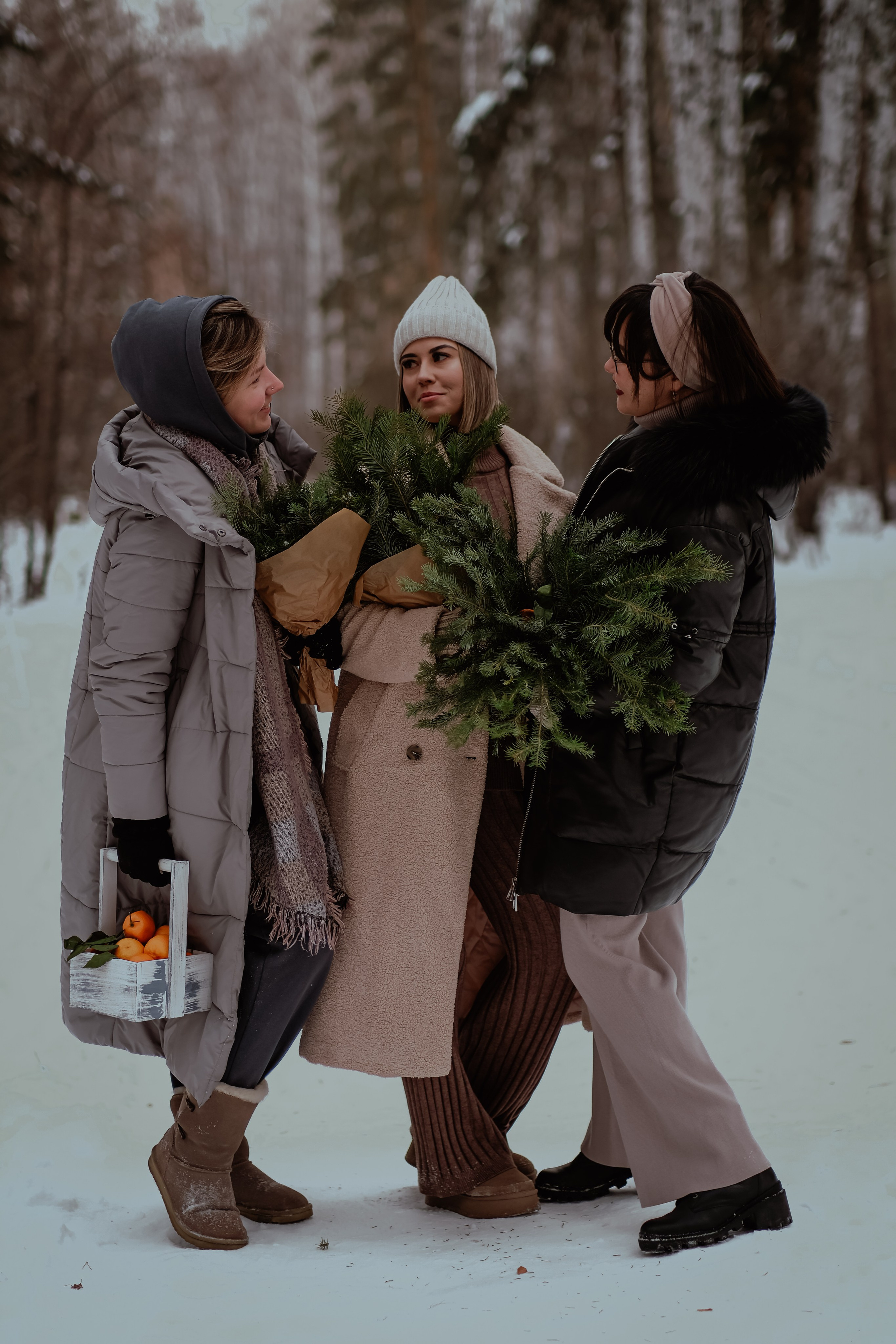 Зимняя прогулка. Свадебный фотограф Челябинск