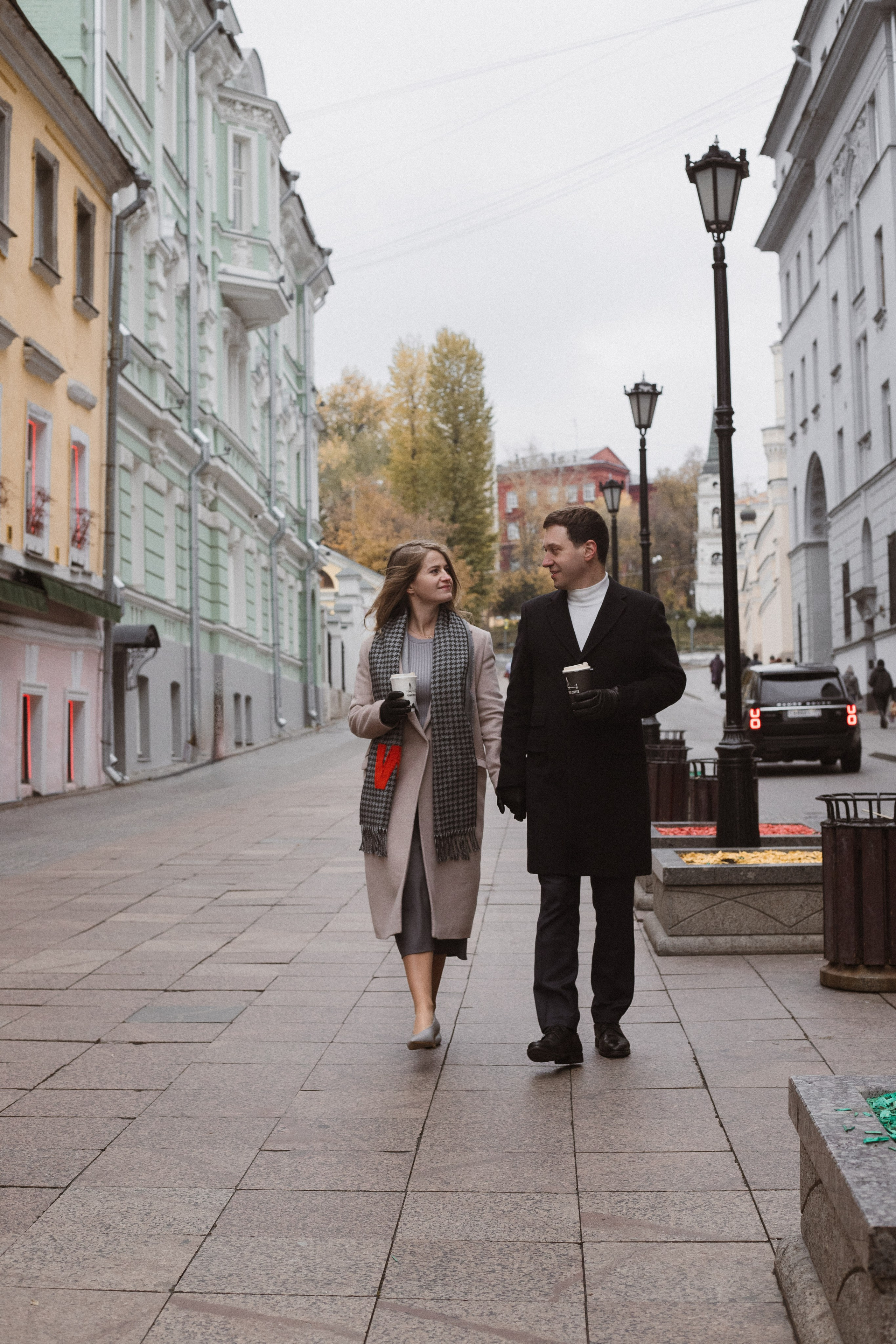 Осенняя прогулка. Свадебный и портретный фотограф в Москве Мария Кравченко