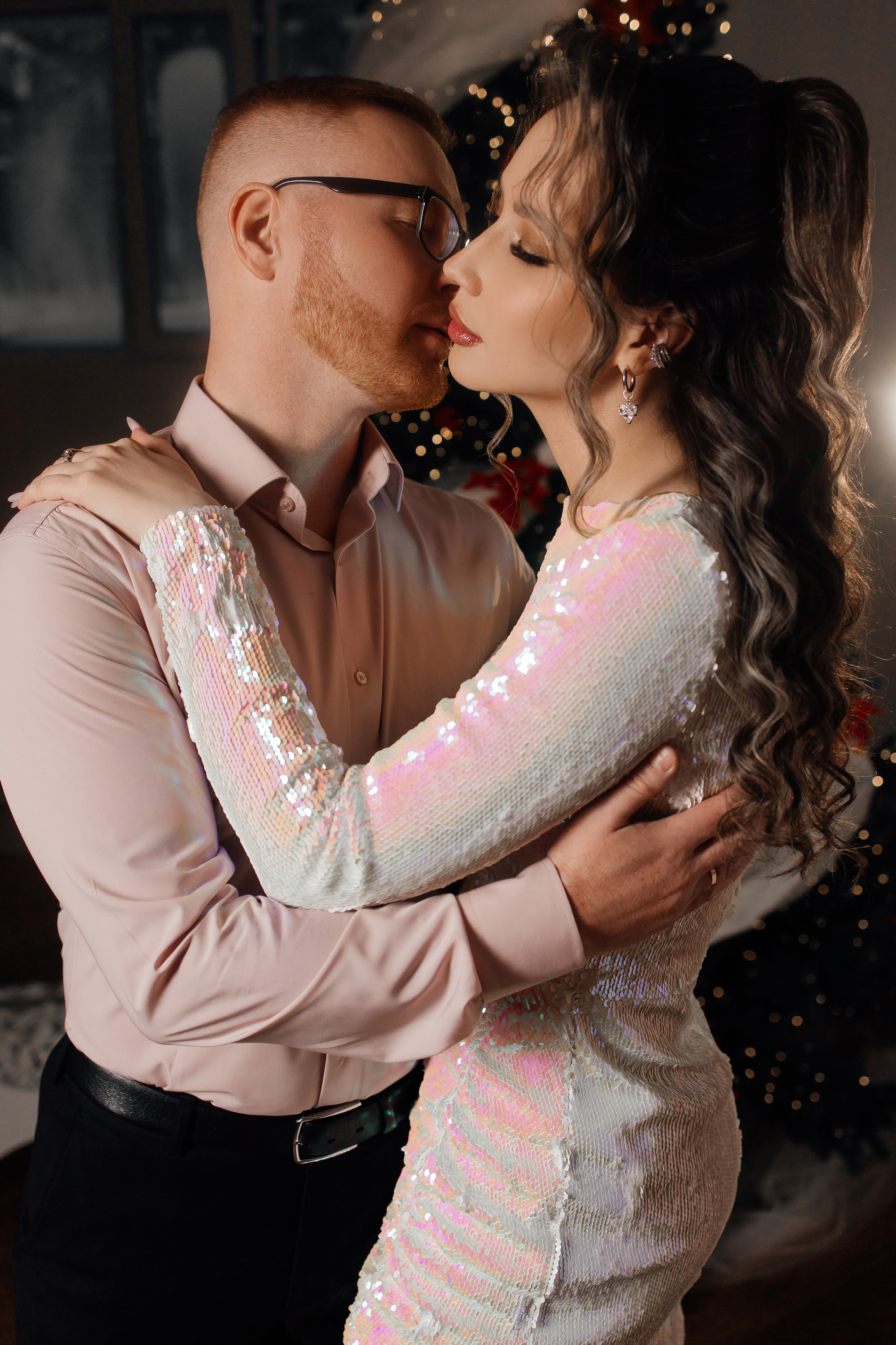 Оксана с мужем