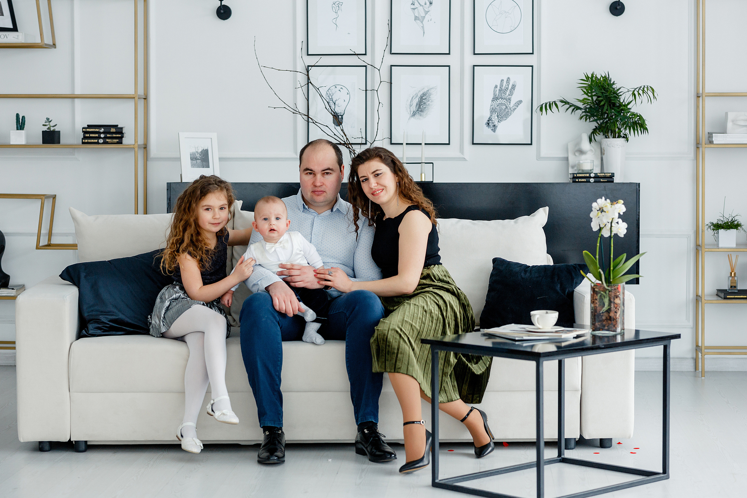 Семейная съёмка в фотостудии Феломена. Фотограф Минск Татьяна Ильич