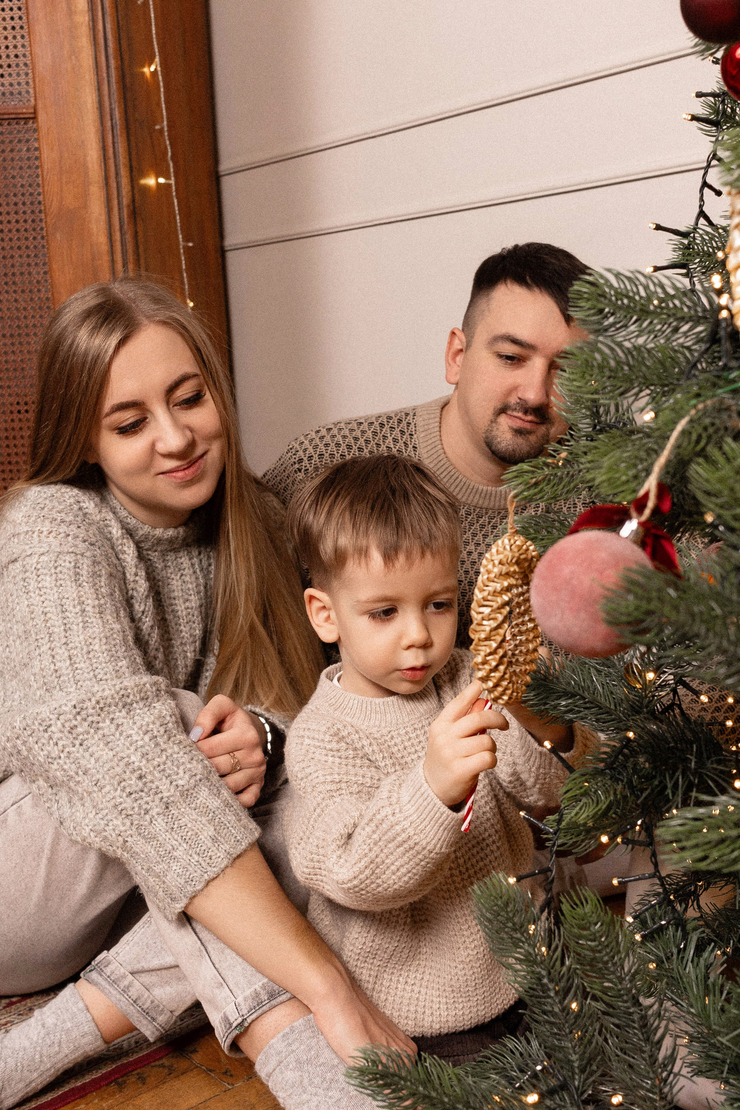 Рождественская семейная история. Свадебный и портретный фотограф Соломко Диана