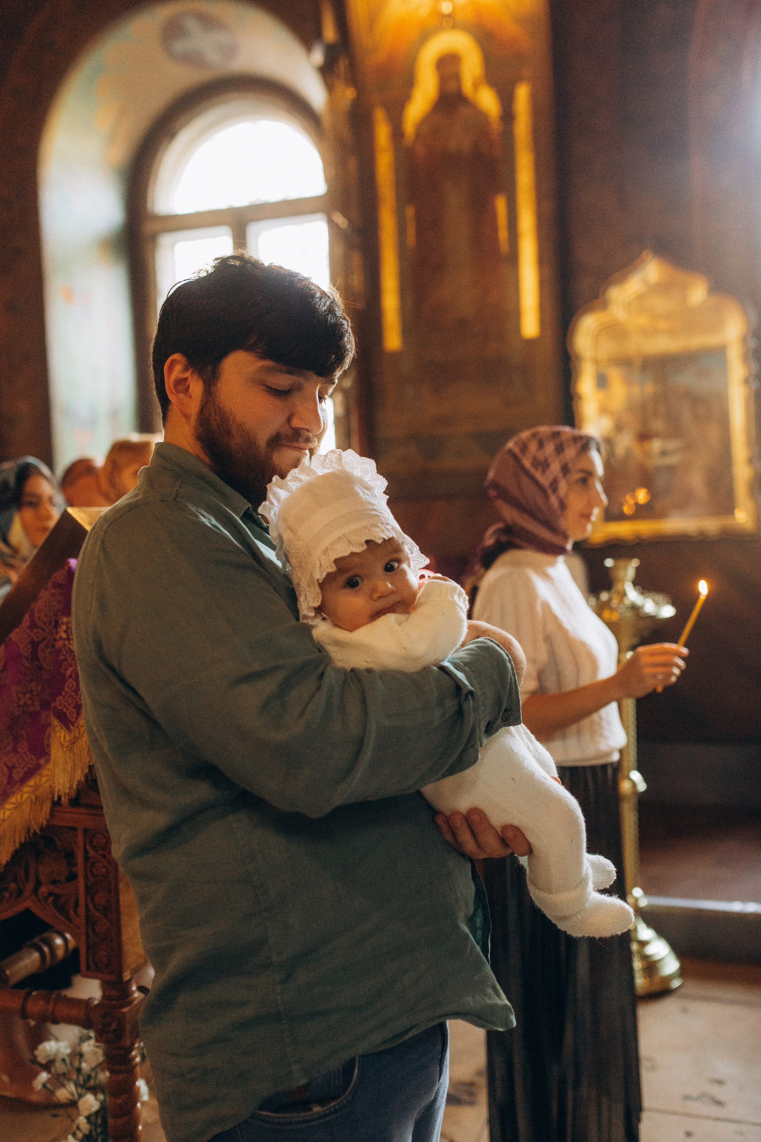 Таинство Крещения. Семейный и детский фотограф в Москве Антонина Смирнова