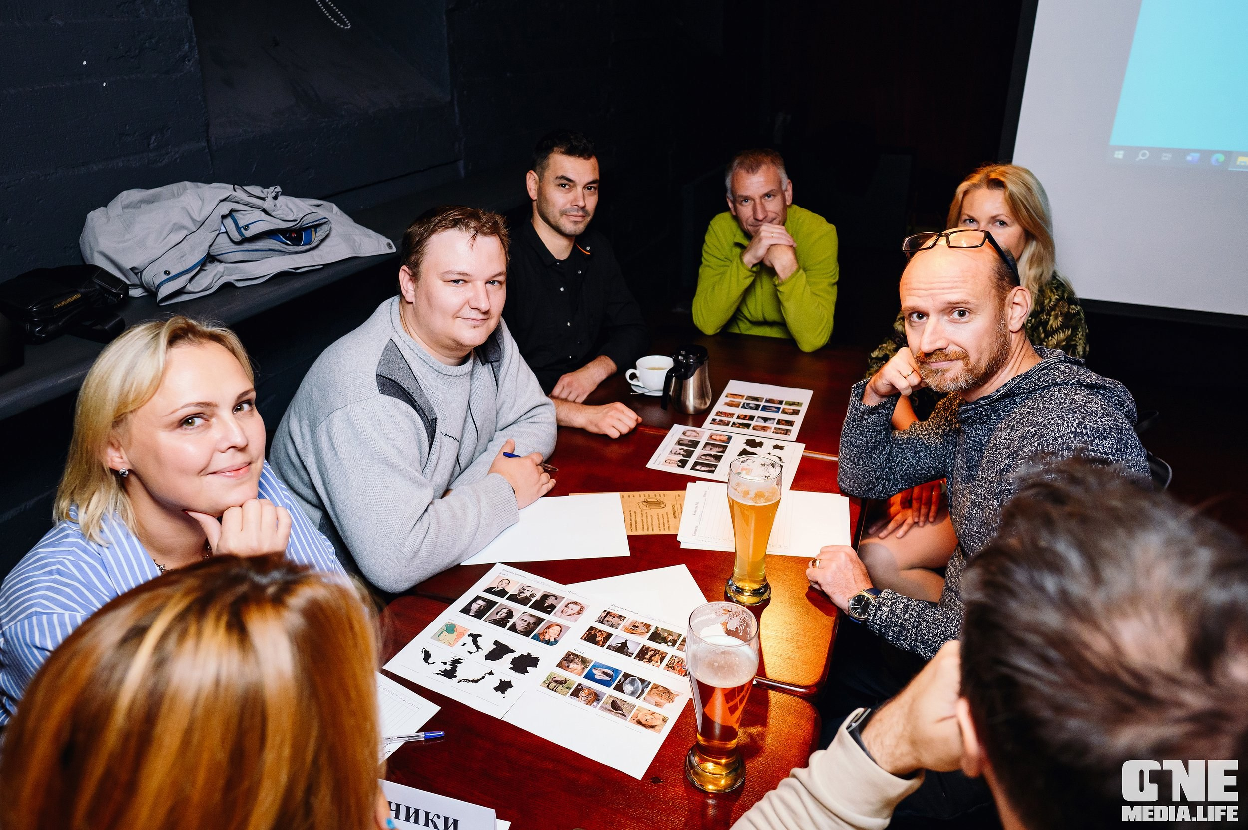 Квиз в баре Dreadnought. One Media Life: фоторепортажи, фотоотчеты с мероприятий и заведений