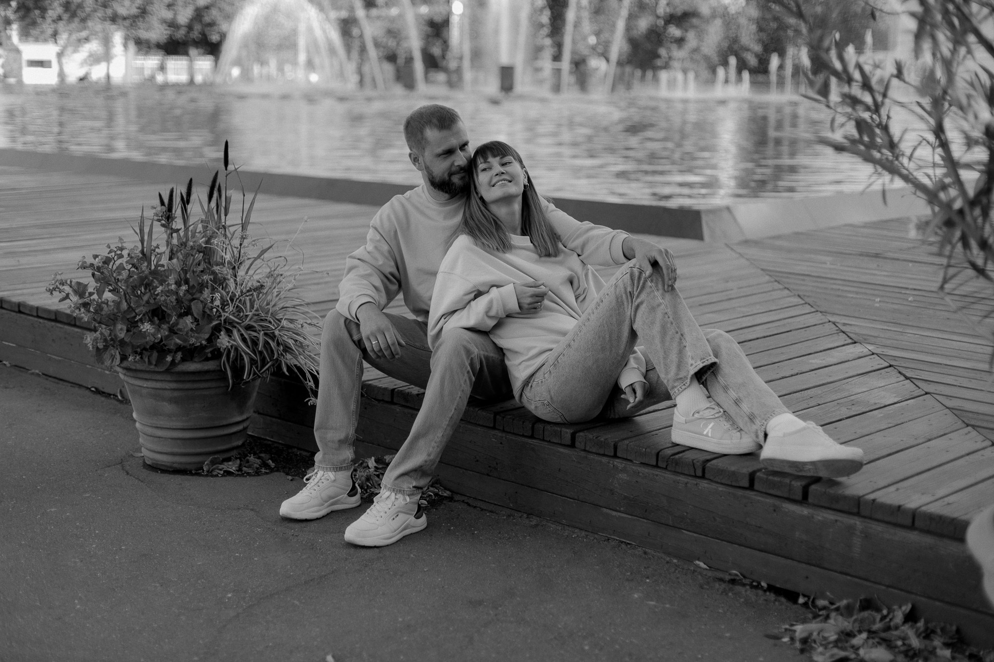 Алексей+Вероника+Вова (Парк Горького, Москва). Свадебный, семейный фотограф Брянск, Москва — Виктория Антропова